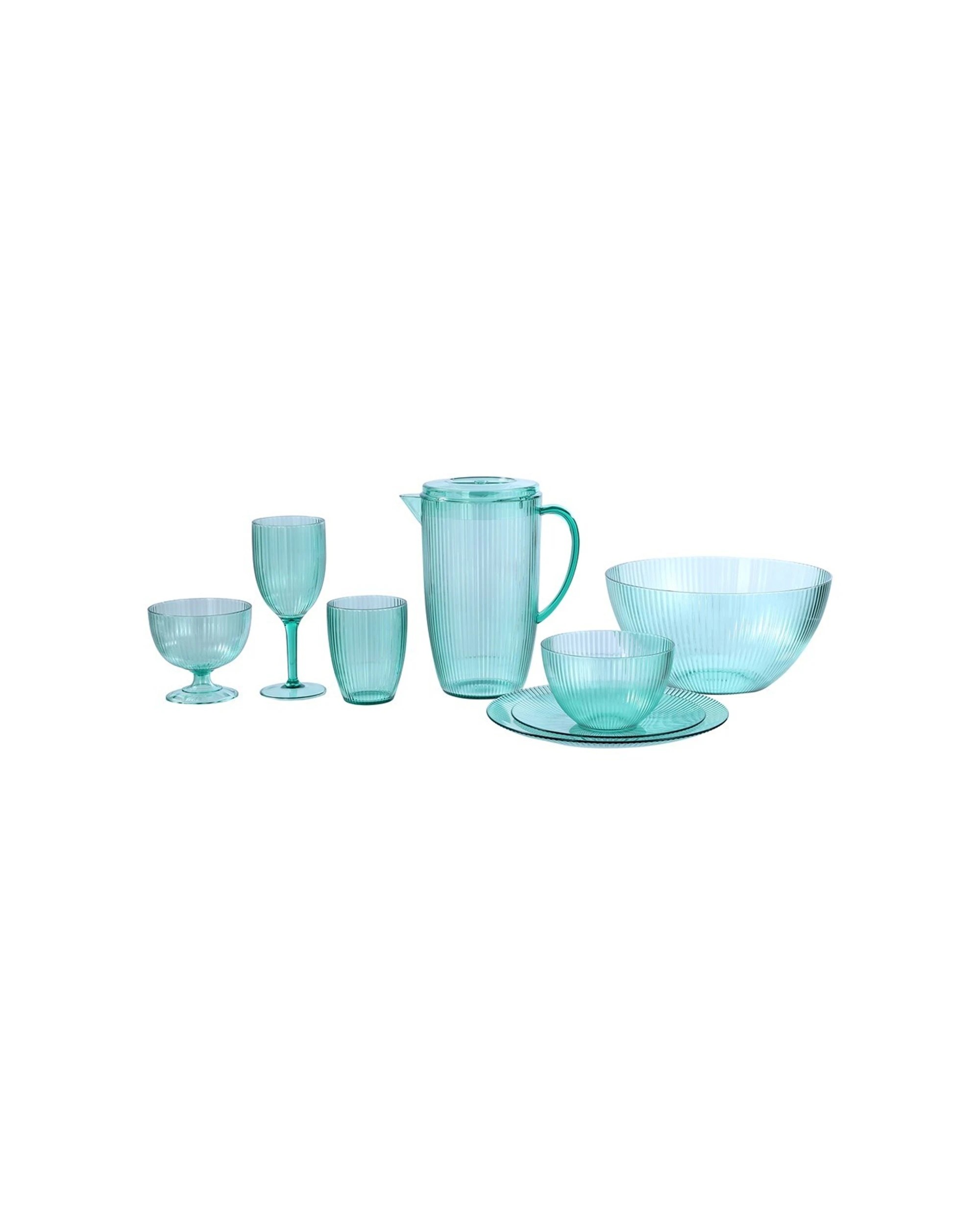 6 Lemon & Lime Palm Deco 2.5l Pitcher/jug Outdoor Water Juice Container Assorted
 - Multi, 6 of 8