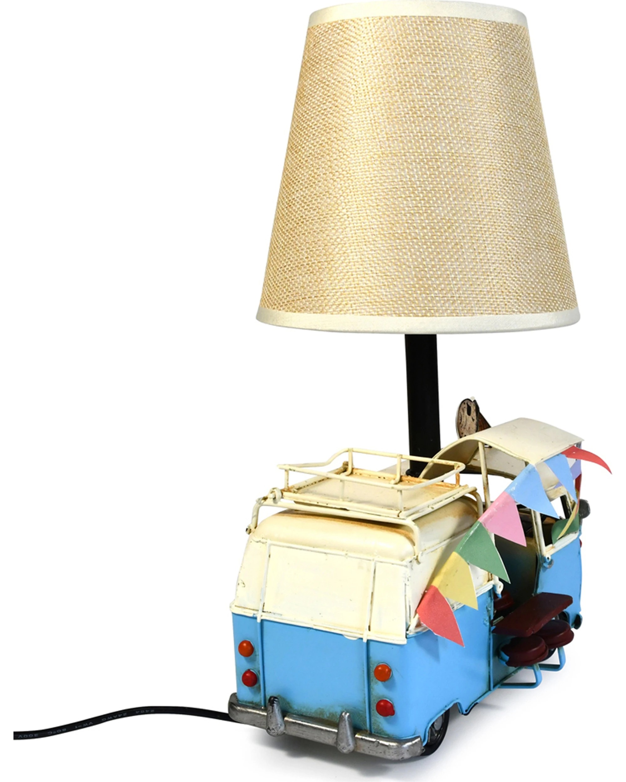 4 Auto Petit USB LED Lamp Ice Van Home Decor 20x30cm - Blue, 4 of 6
