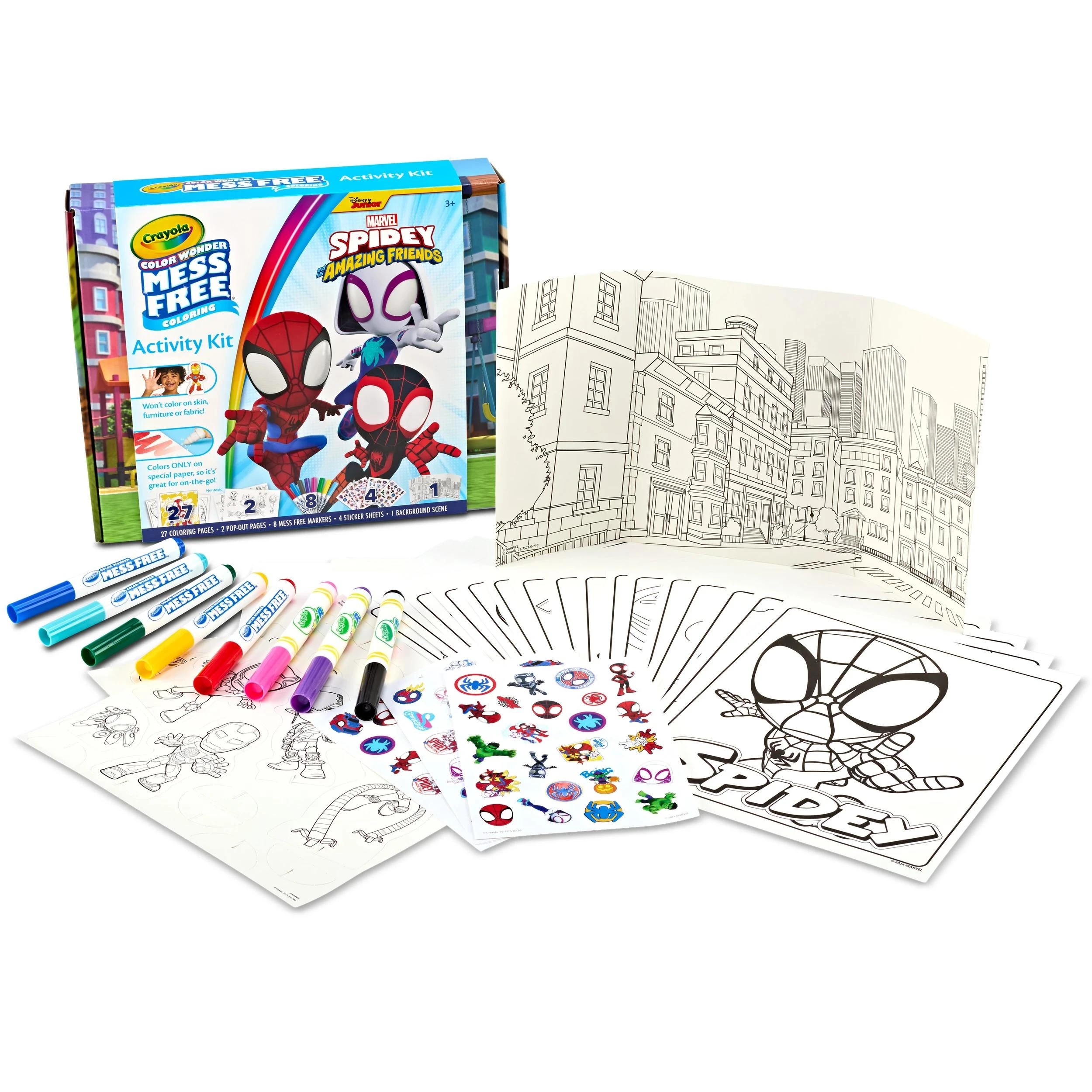 5 Crayola Color Wonder Activity Kit - Spidey - Multi, 5 of 7