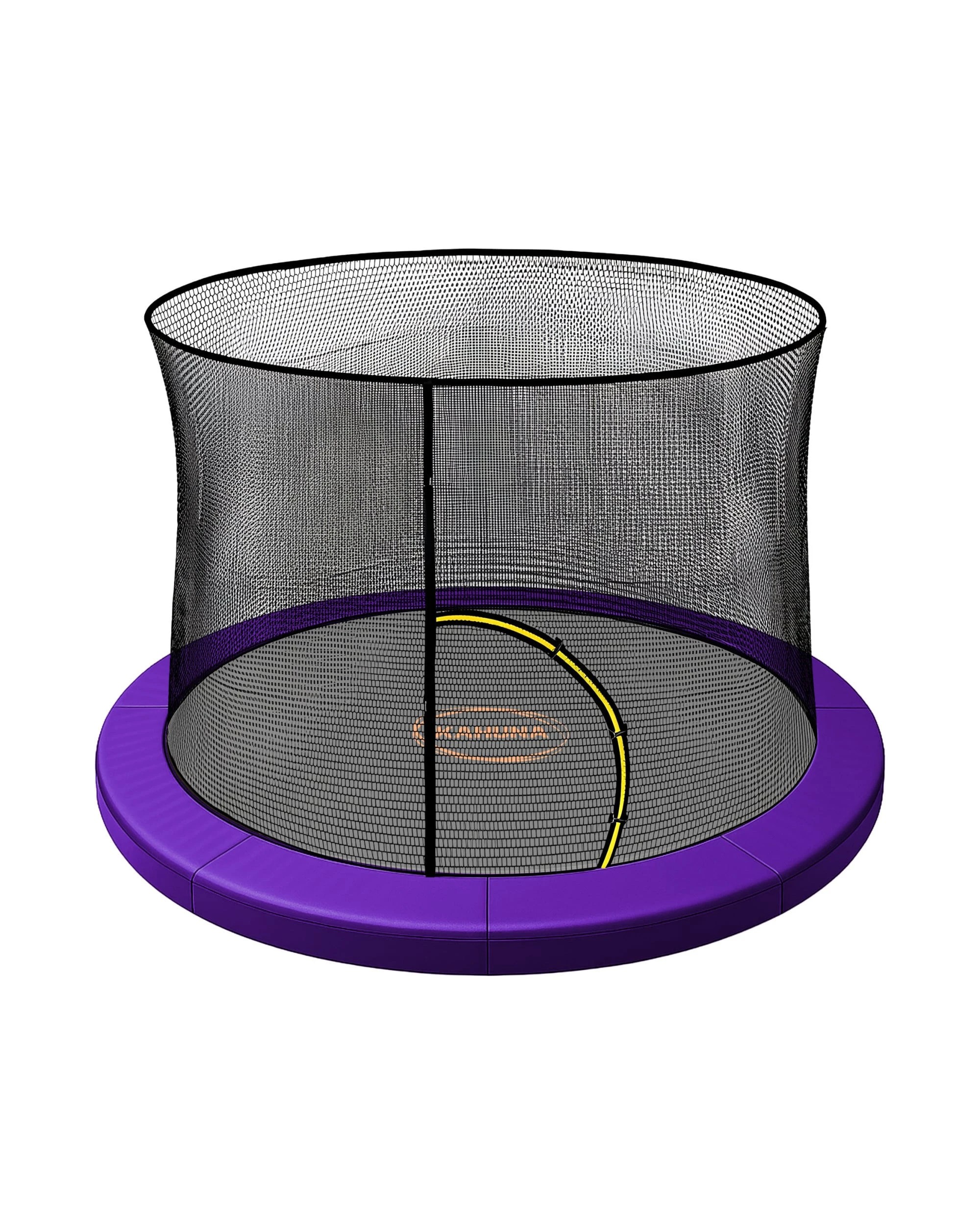 1 Kahuna 8ft Replacement Trampoline Safety Pad Cover and Safety Net - Purple, 1 of 6