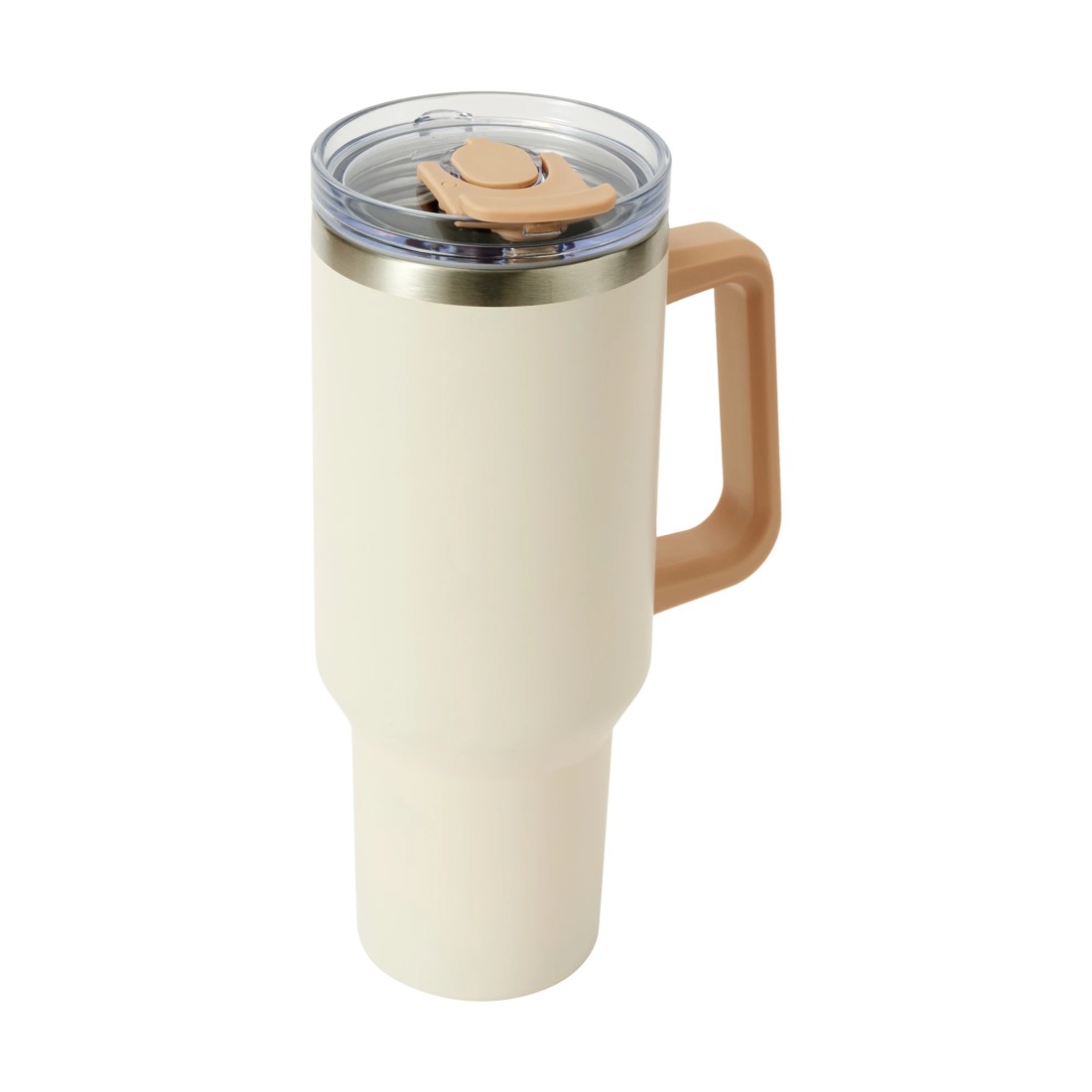 2 1.18L Cream Jumbo Tumbler with Handle, 2 of 7