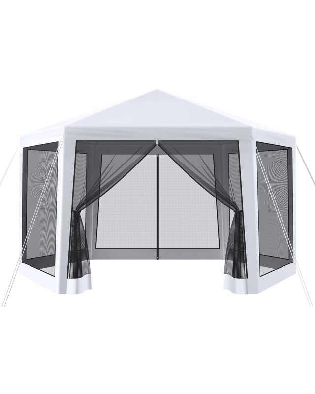 Alfordson Gazebo 2x2m Outdoor Camping Marquee Canopy Mesh Wall Portable - W