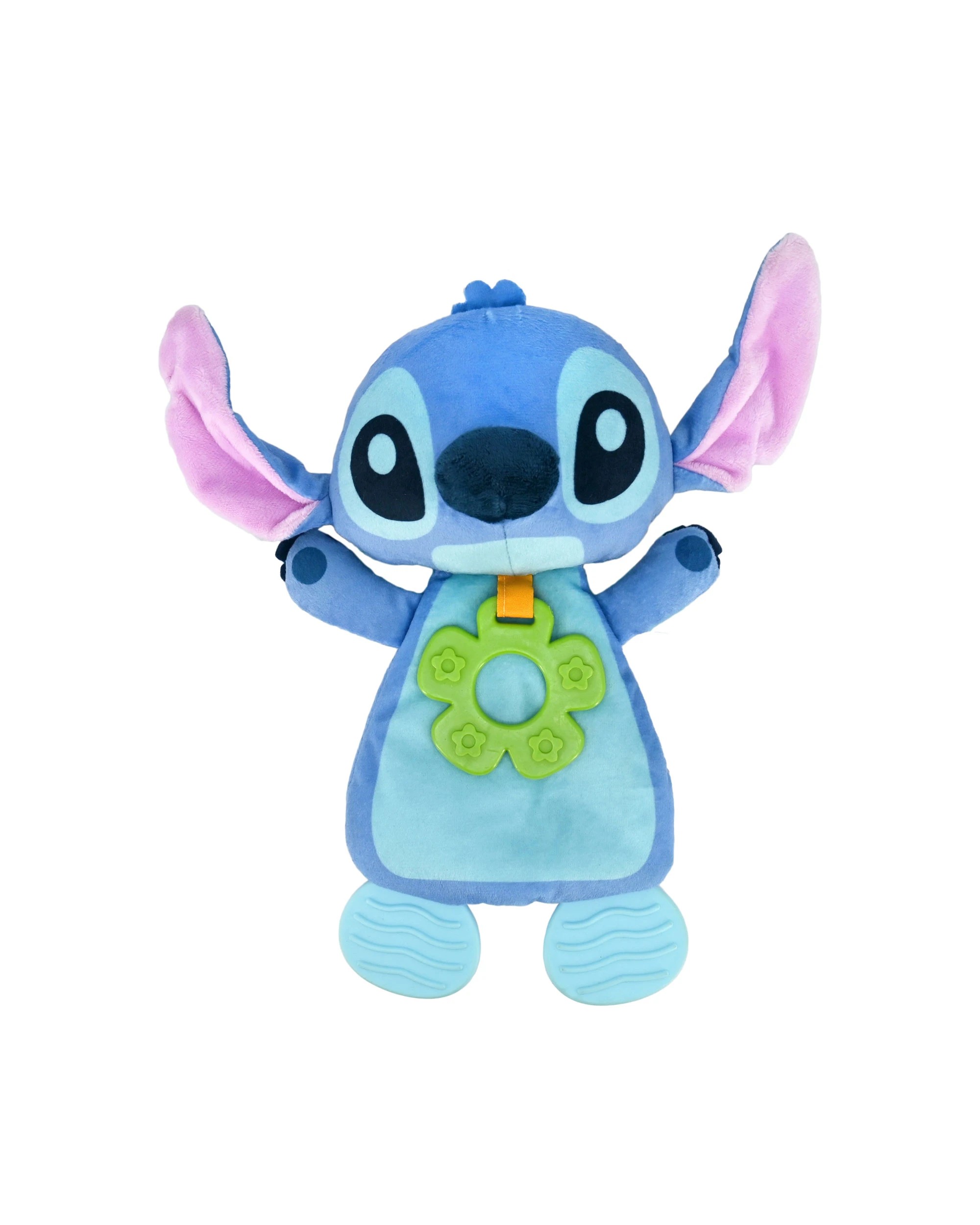 2 Disney Baby - Stitch Teether Blanket, Blue, 26cm H, Birth+ - Blue, 2 of 2