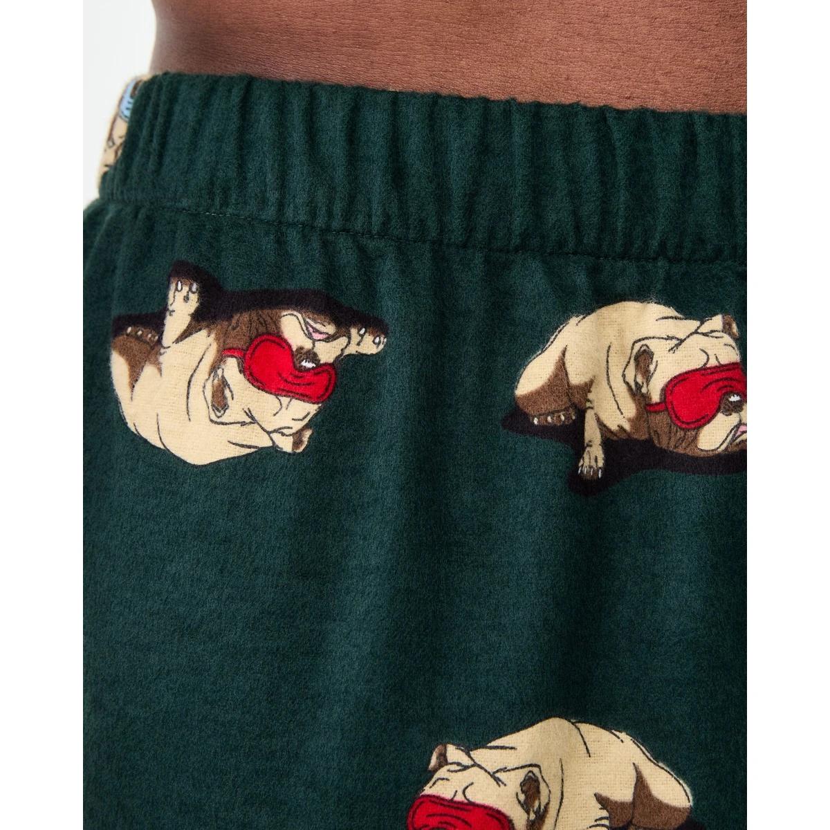 4 Flannel Sleep Pants Slp Dog, 4 of 5