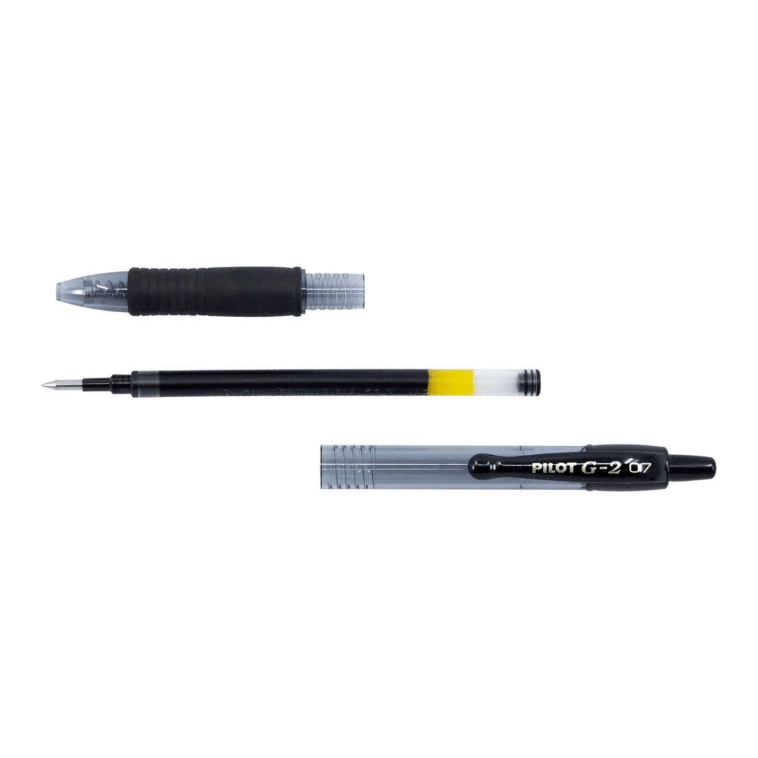 4 PILOT G2 Retractable Gel Pen Fine 0.7mm Black 4 Pack, 4 of 8