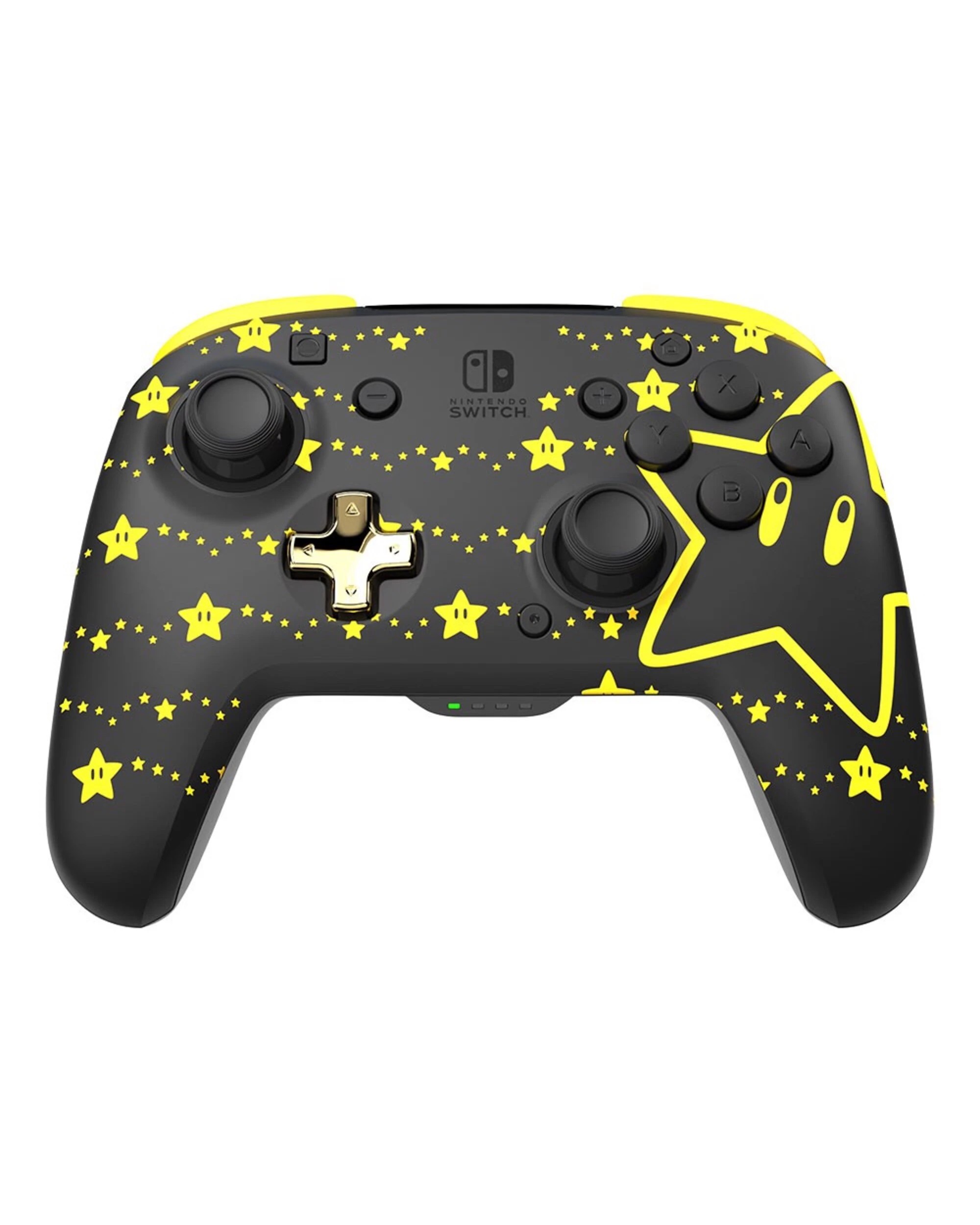1 PDP - Rematch Glow-in-the-dark Wireless Controller - Super Star, 1 of 5