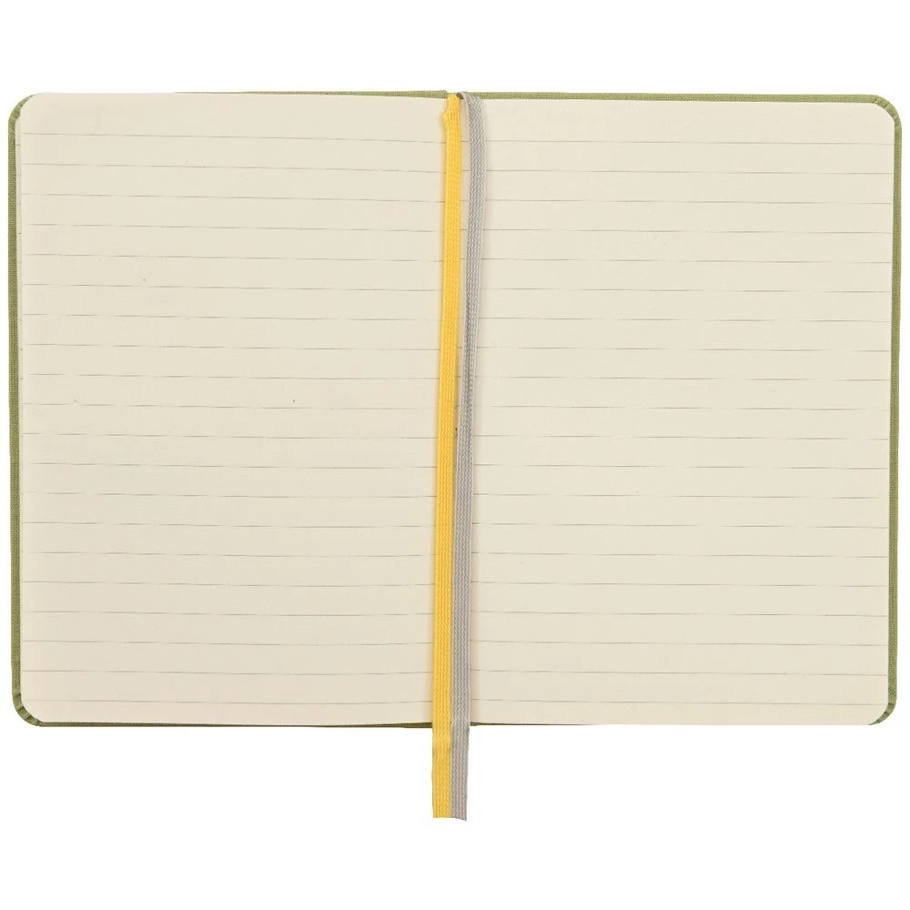 4 Modena A6 Linen Ruled Notebook Sage, 4 of 5