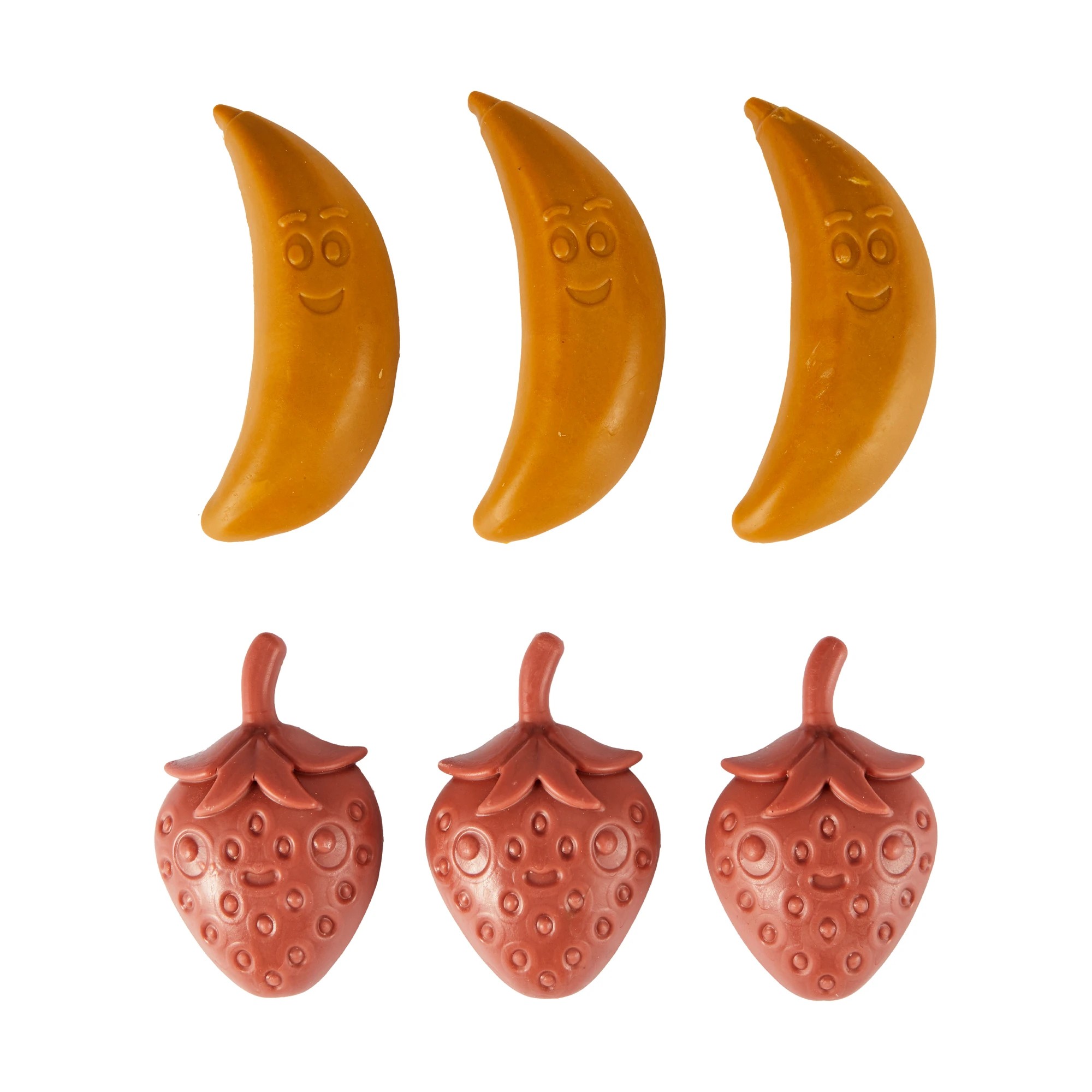 2 6 Pack Pet Treat Dental Bites Fruit Shapes, 2 of 3