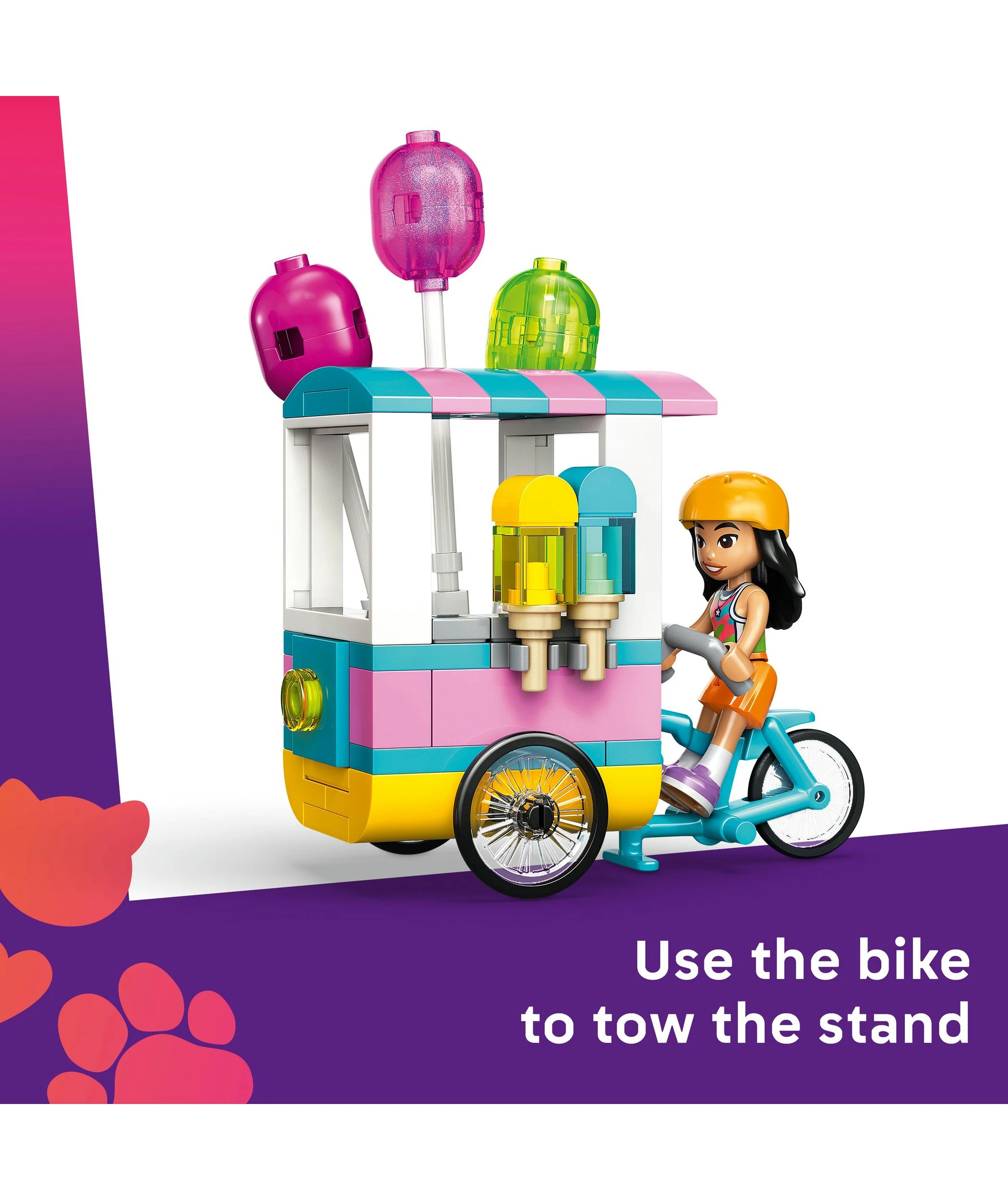 3 LEGO® Friends Ice Cream & Balloon Stand 42692 - Multi, 3 of 6