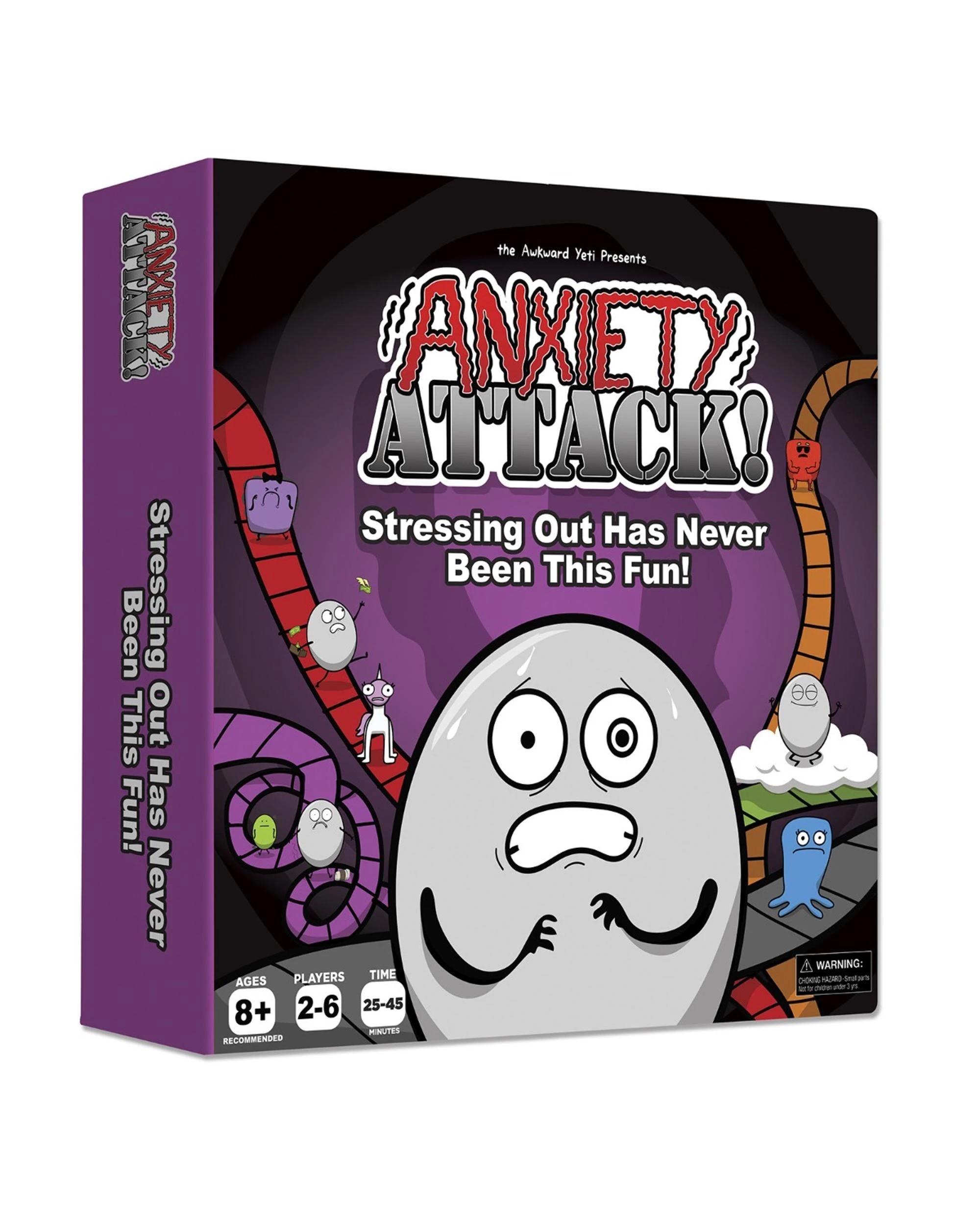 1 Anxiety Attack: An Awkward Yeti Board Game, 1 of 2