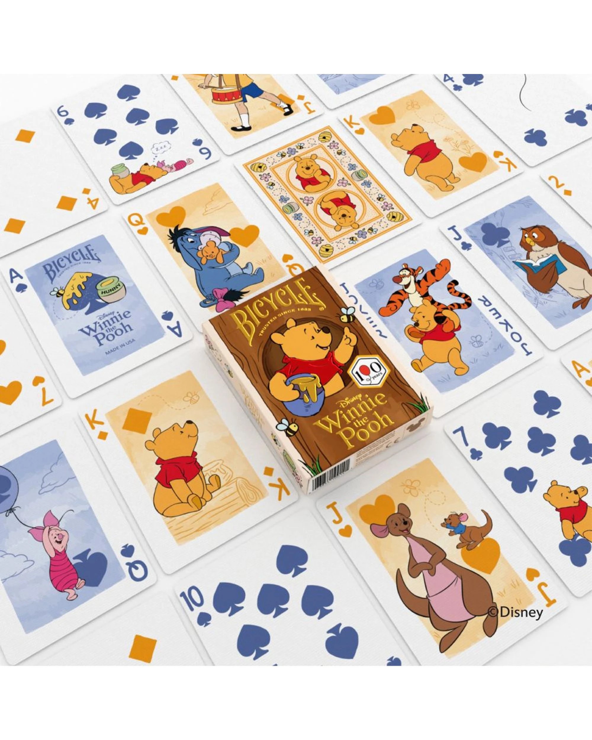 5 Bicycle Disney Winnie the Pooh Playing Cards, 5 of 5