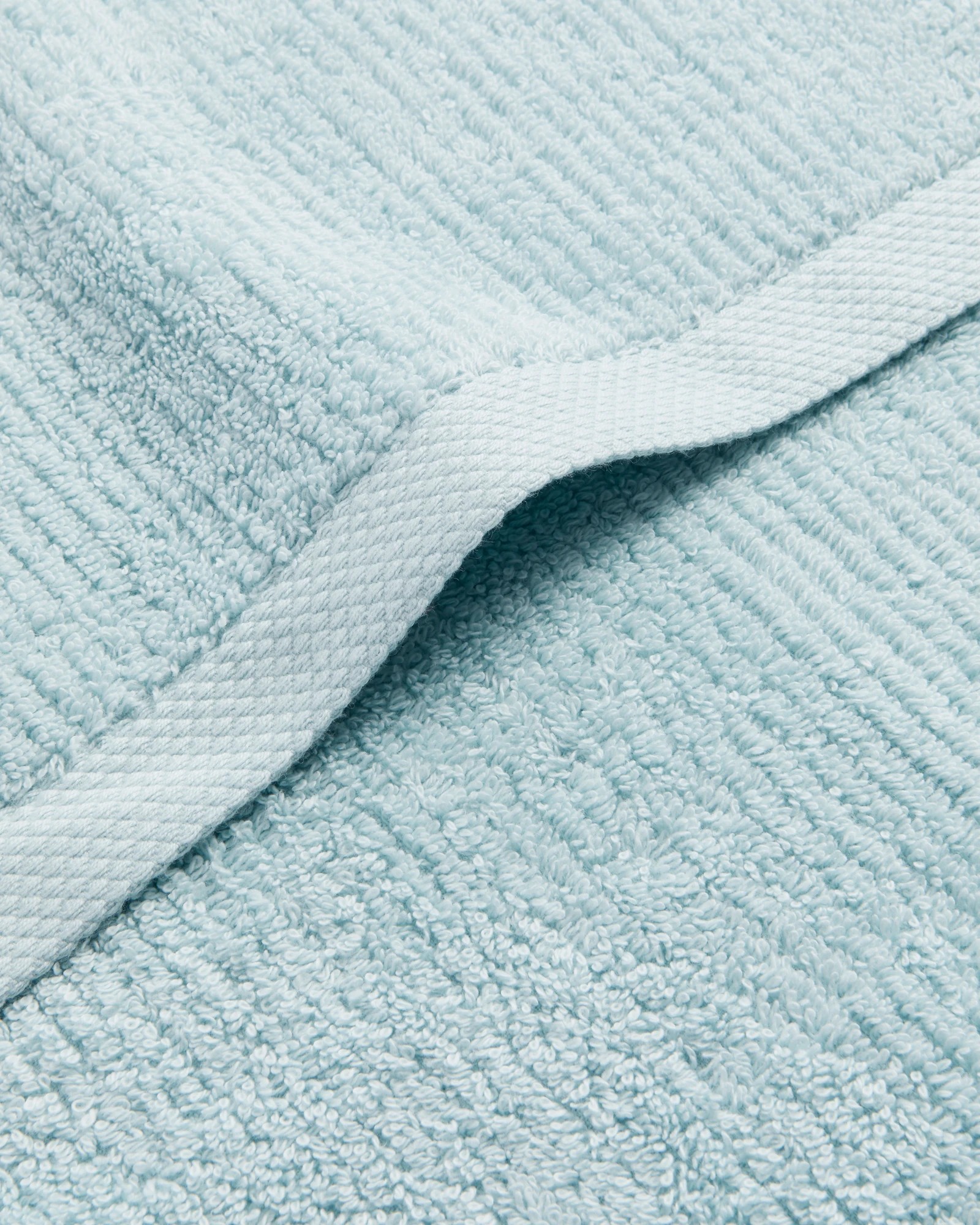 2 Target Australian Cotton Ribbed Hand Towel - Piper
 - Blue, 2 of 3