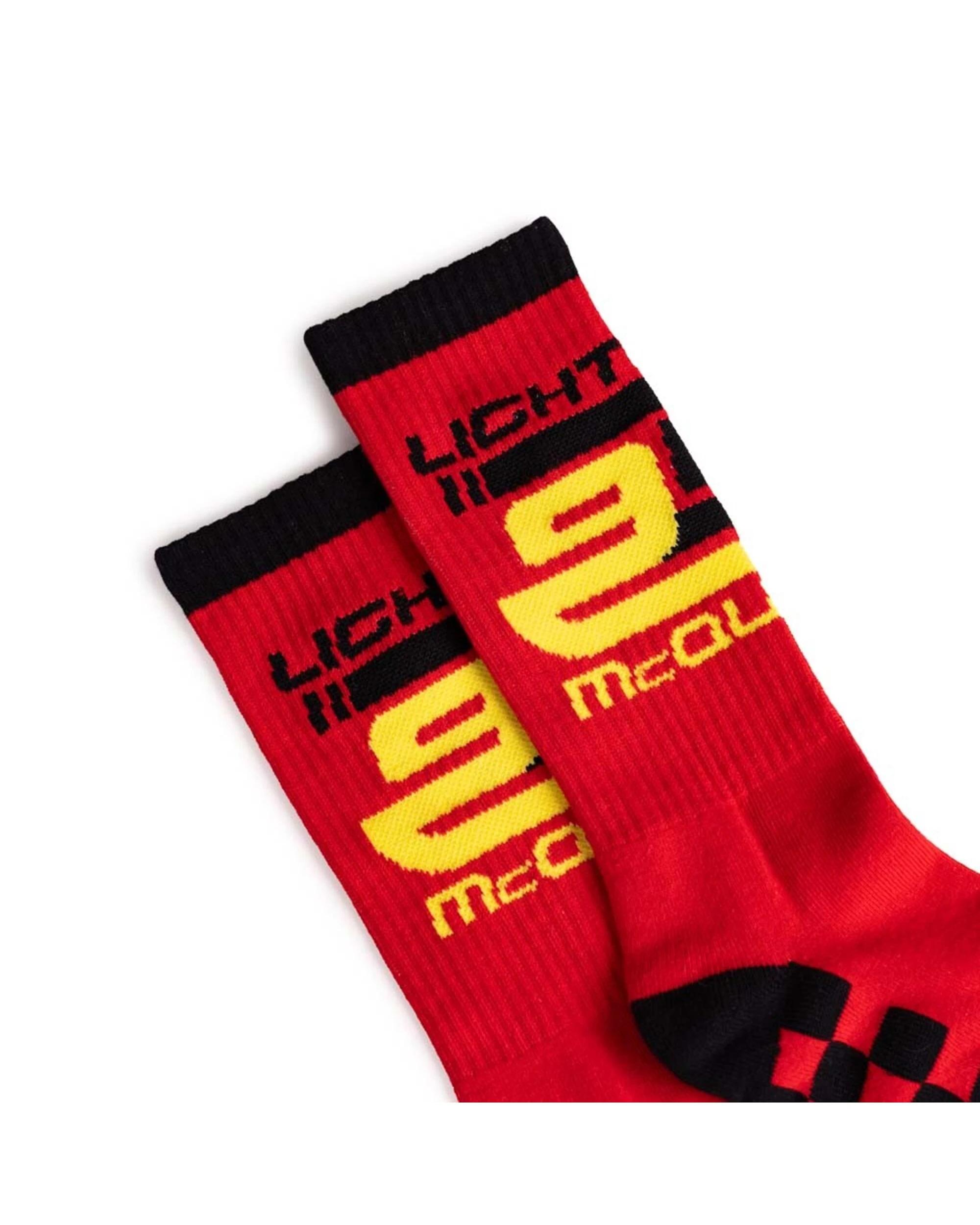 2 Disney - Cars - Lightning McQueen Sport Socks RED, 2 of 2