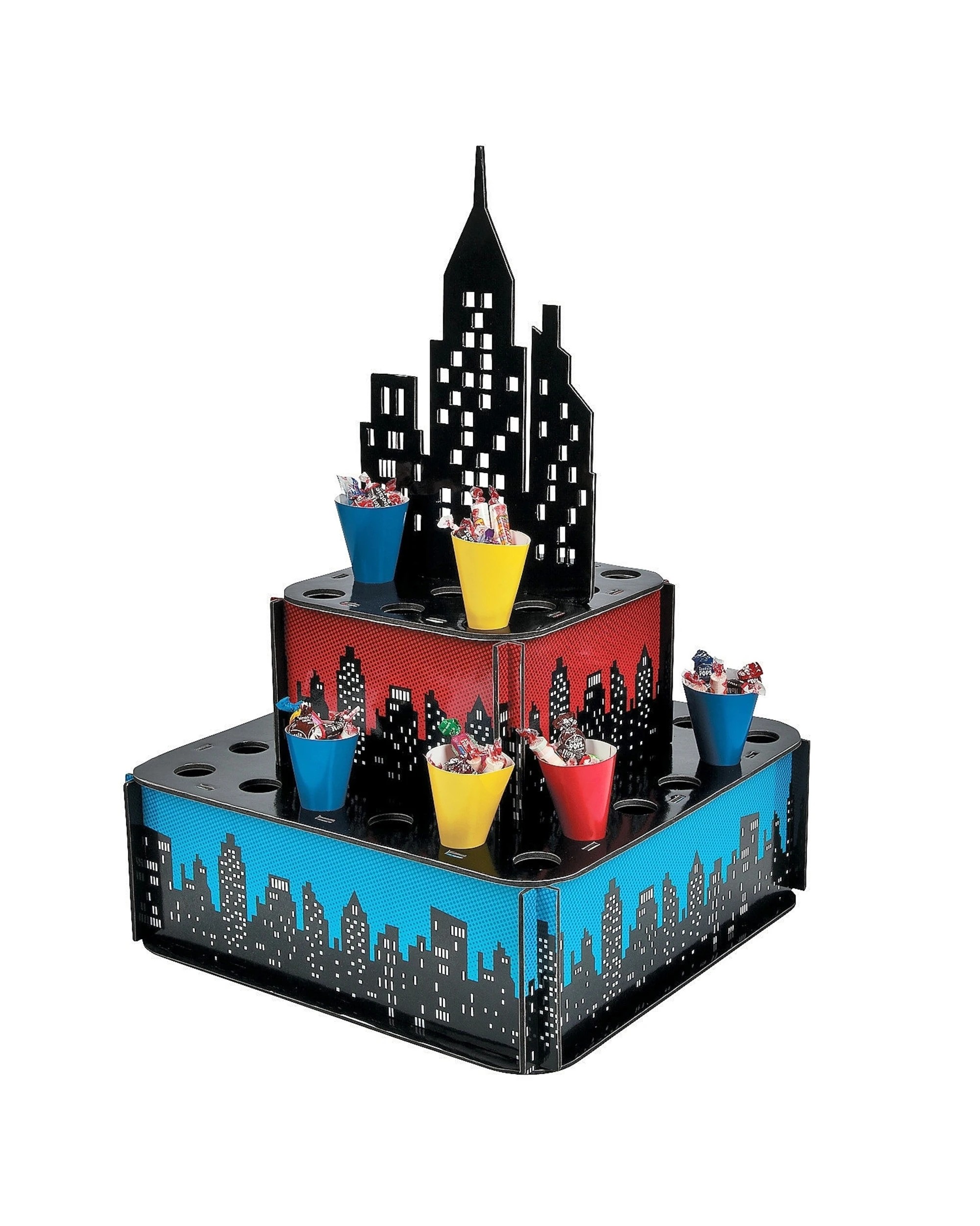 1 Partyrama Superhero City Snack Stand, 1 of 1