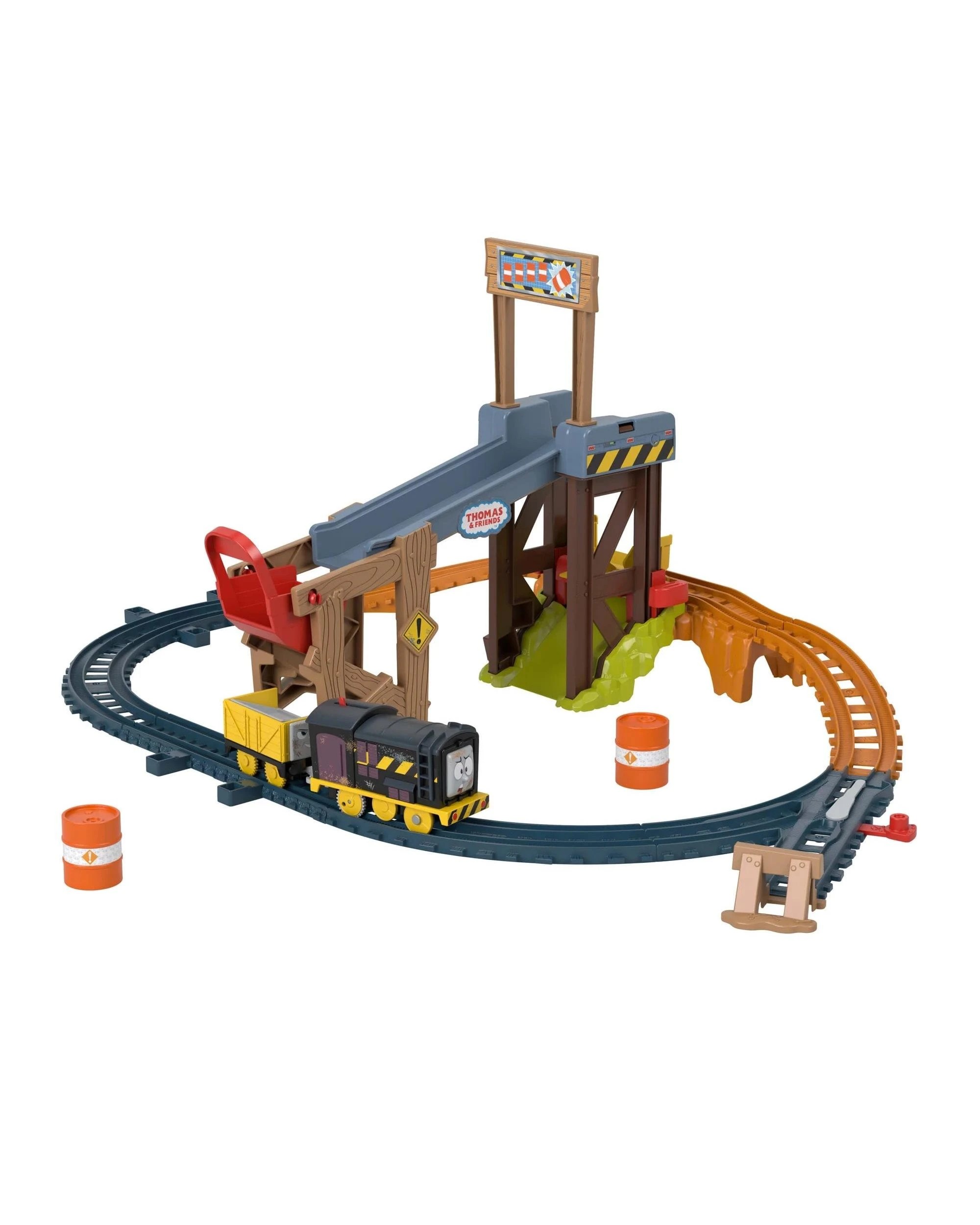 3 Fisher-Price Thomas and Friends Diesel's Lift and Load Construction Set, 3 of 9