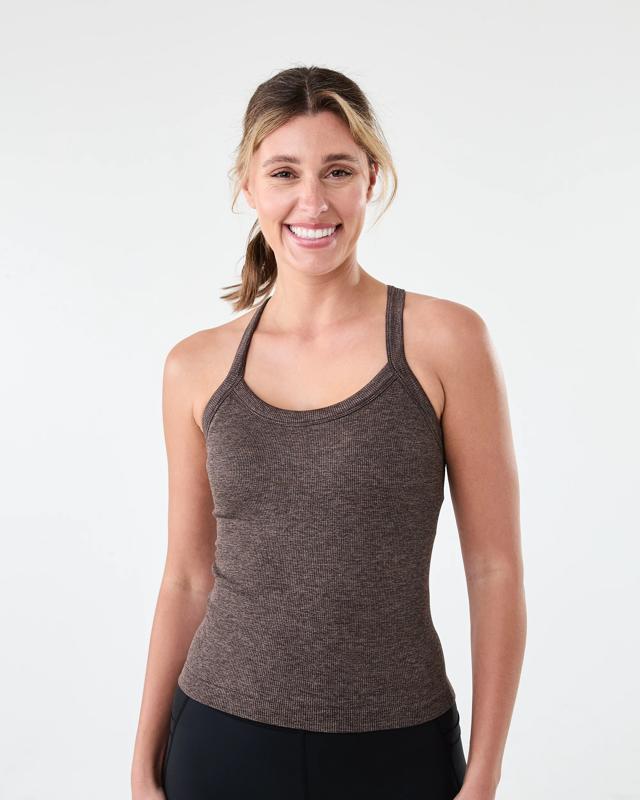 Active Womens Ribbed Tank
