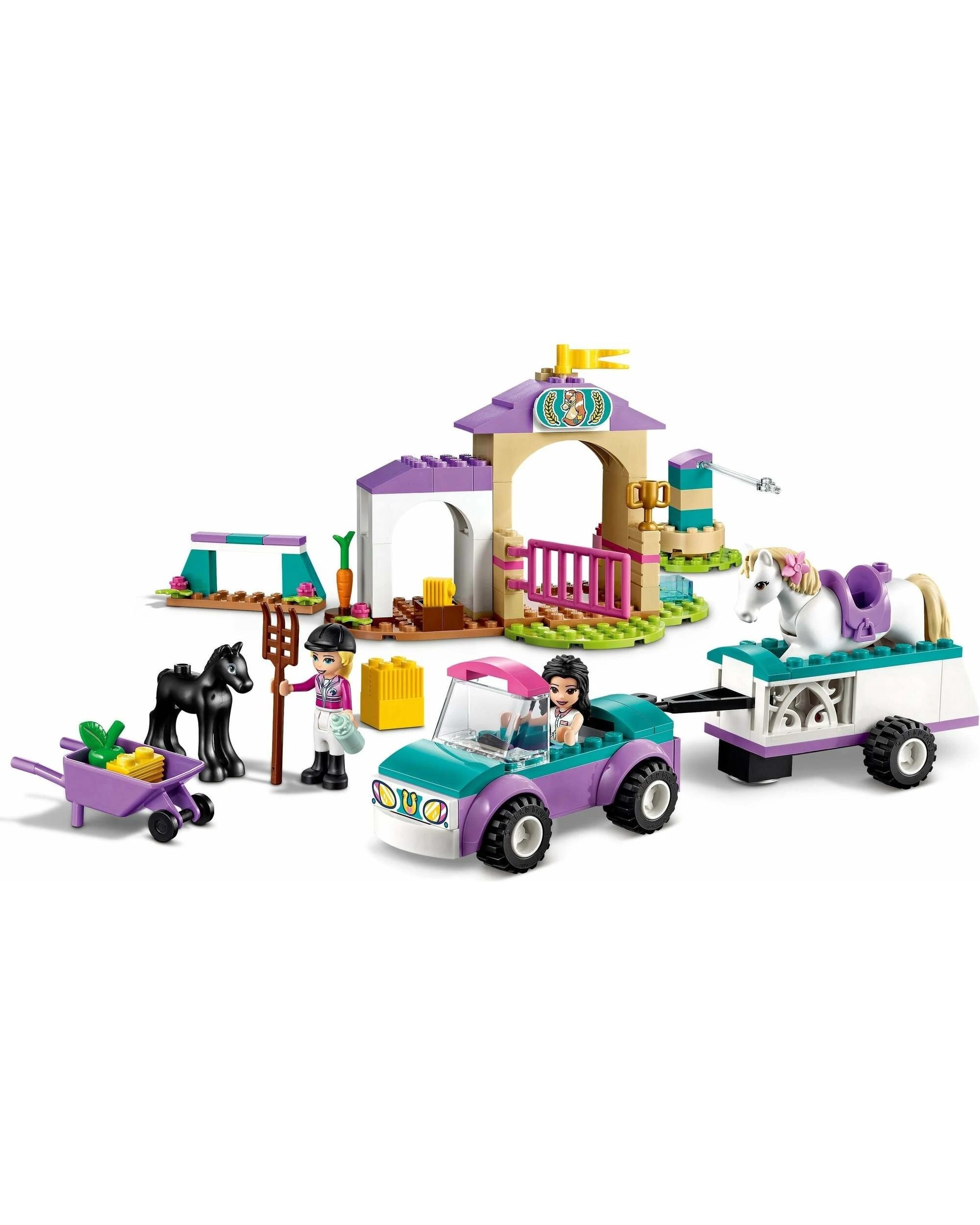 2 LEGO Friends Series 41441 Horse Training and Trailer, 2 of 5