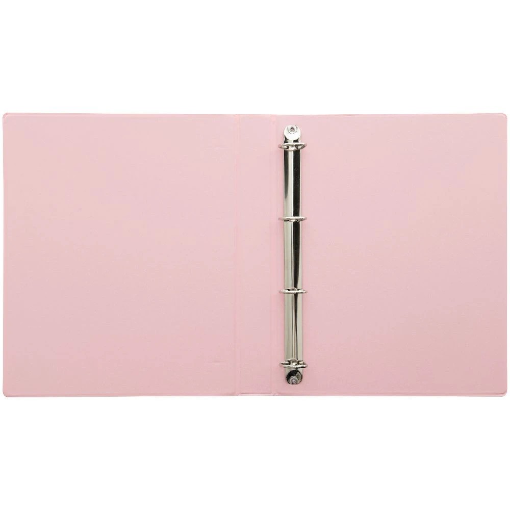 4 J.Burrows PP Binder A4 4 D-Ring 25mm Pink, 4 of 4