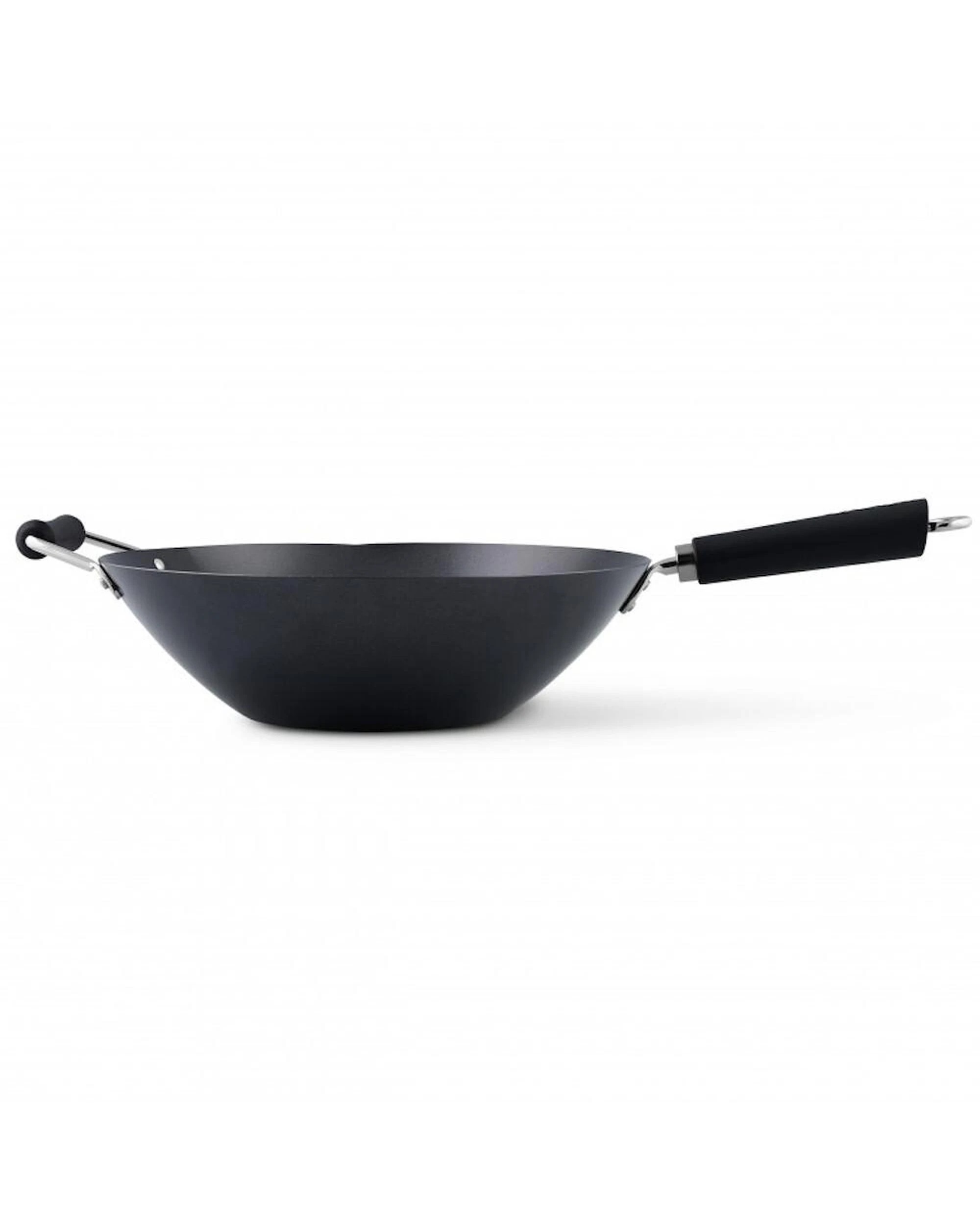 2 Ken Hom Excellence Nonstick Carbon Steel Wok 31cm, 2 of 7