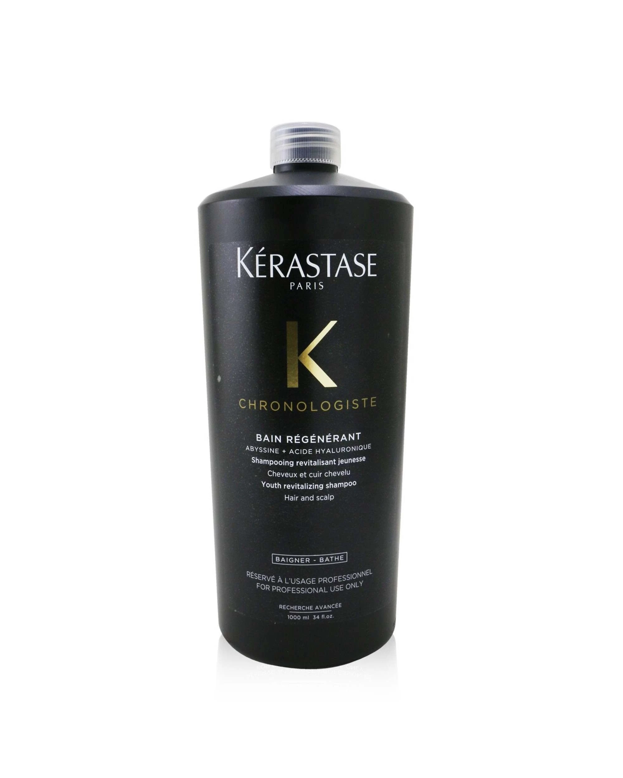 1 Kerastase Chronologiste Bain Regenerant Youth Revitalizing Shampoo (Hair and Scalp)  1000ml/34oz, 1 of 4