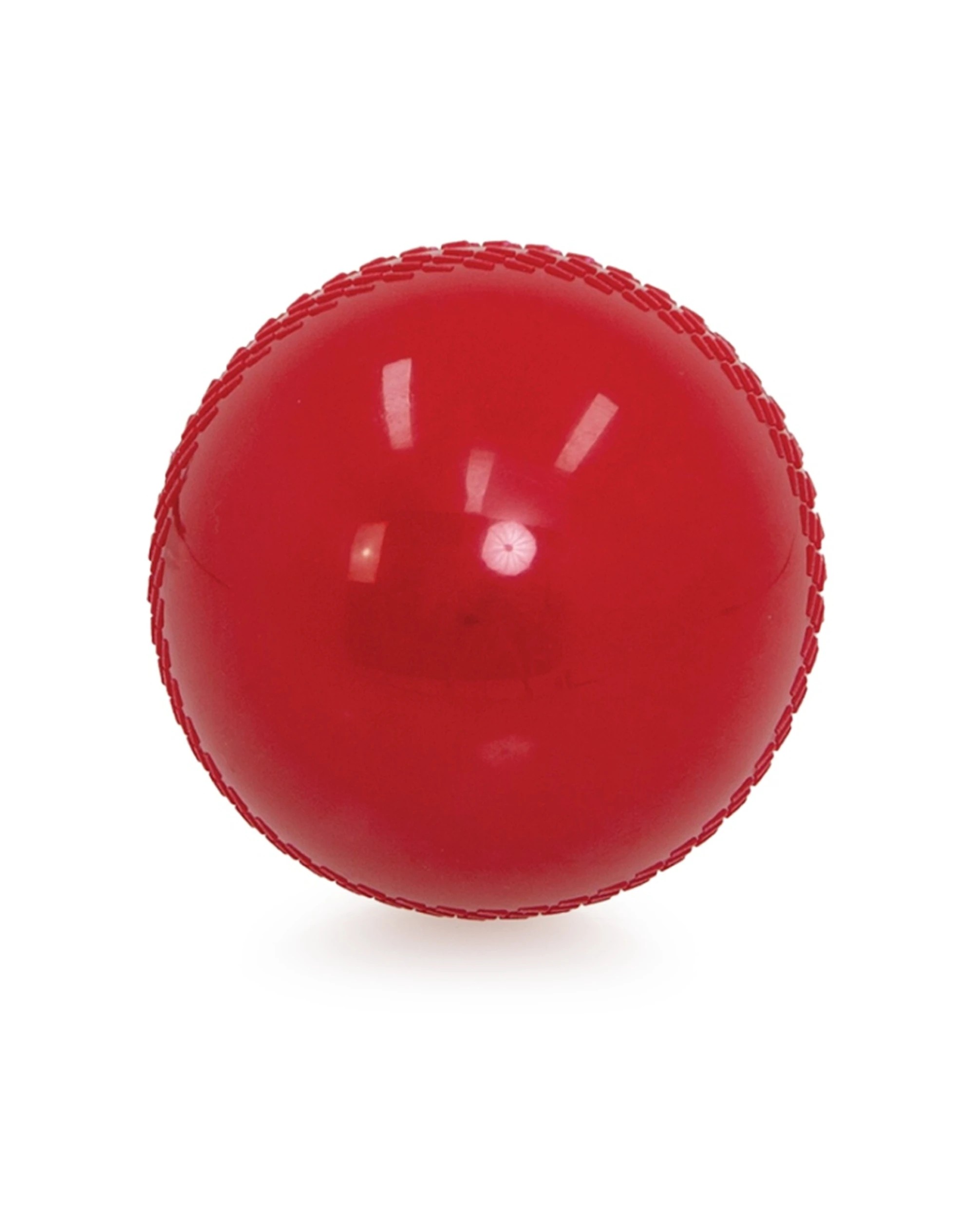 2 Victor Cricket Ball Plastic Soft Material Suitable For Young Players - Red, 2 of 3