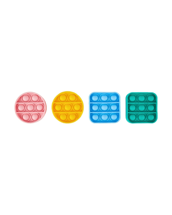 4 Piece Fidget Popper Favours
