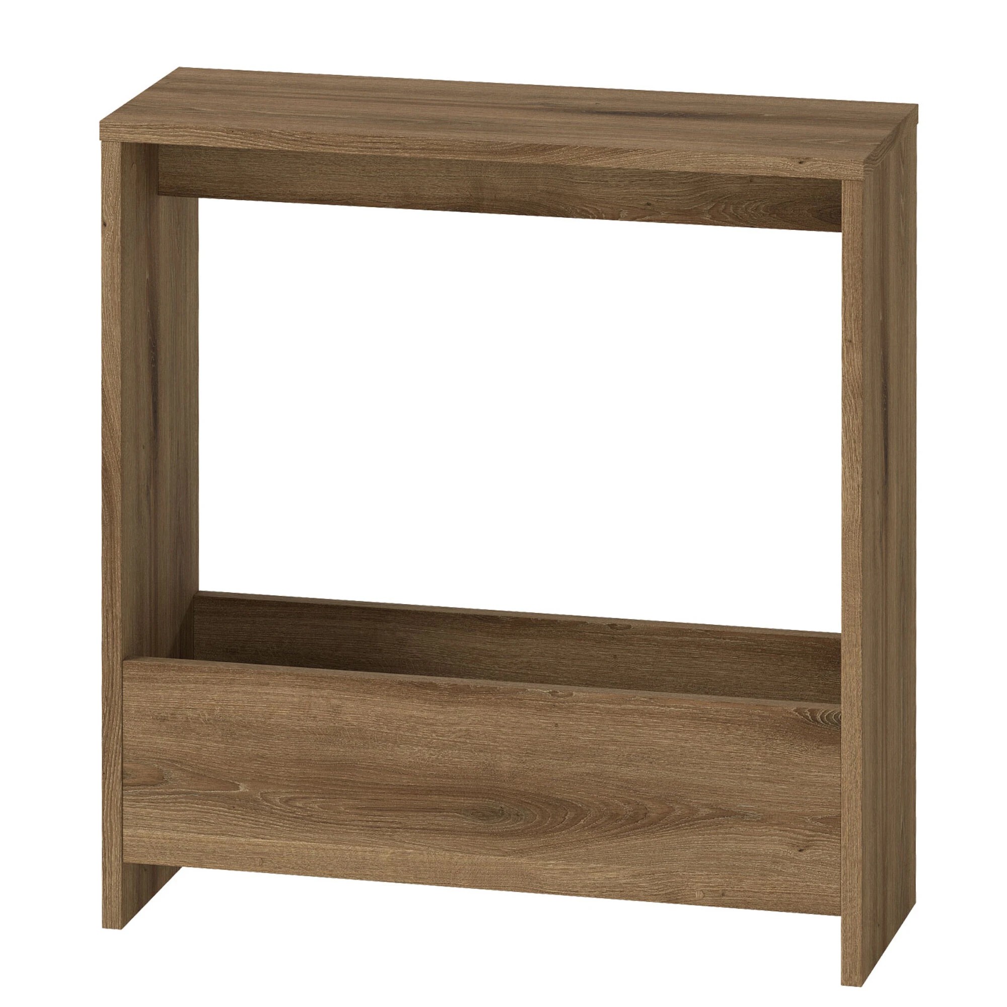 1 Levede Slim Side Table Two-Tier - Brown, 1 of 9