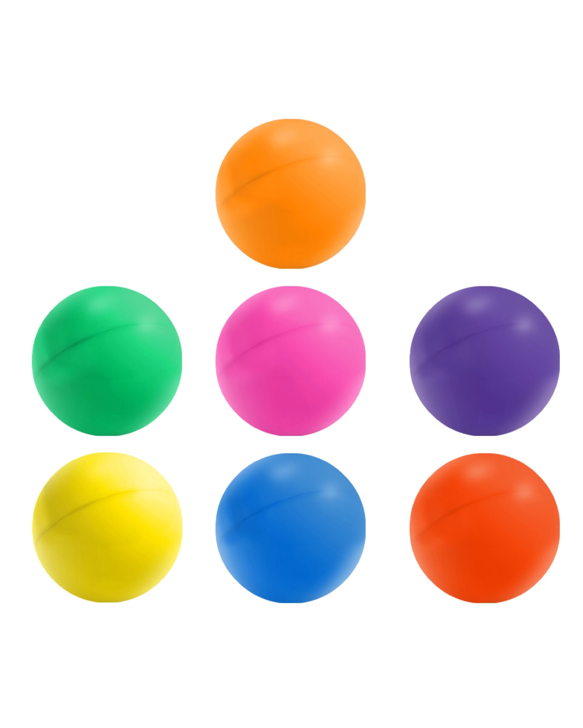 4 PlayPals 300 Pcs 5.5cm Ball Pit Balls Rainbow Colorful Plastic Ocean Balls w/ Storage Bag, 4 of 6
