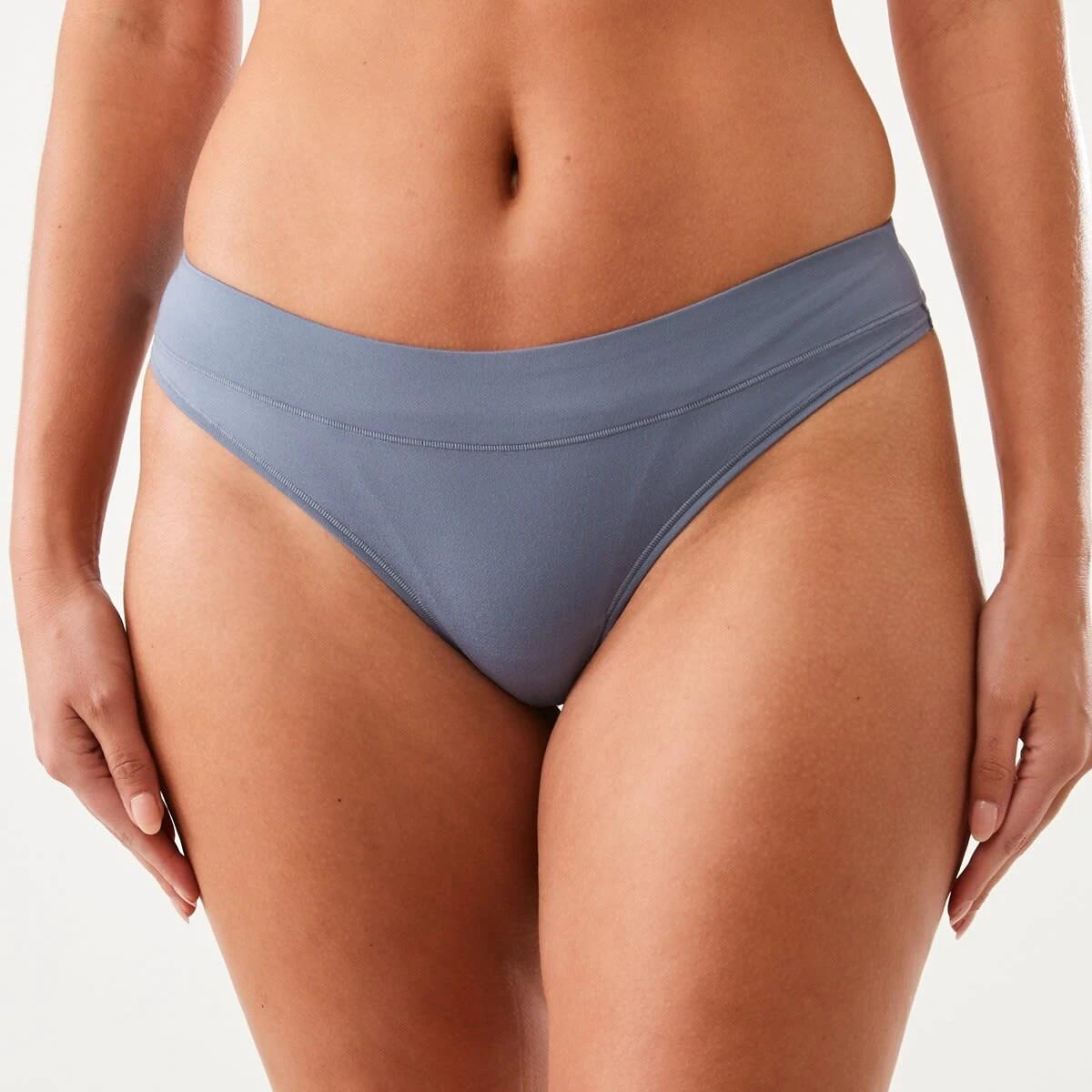 5 3 Pack Marla G-string Briefs HALOGEN BLUE, STEEL GREY, CHOCOLATE FUDGE, 5 of 8