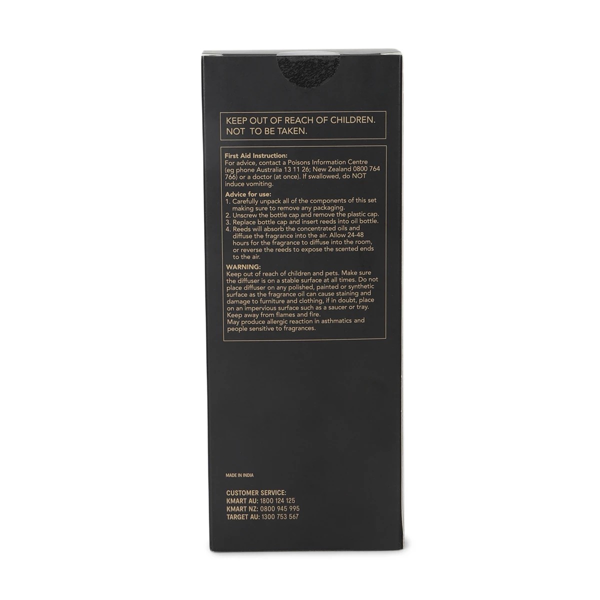 6 Spiced Noir Fragrant Reed Diffuser 150ml, 6 of 6