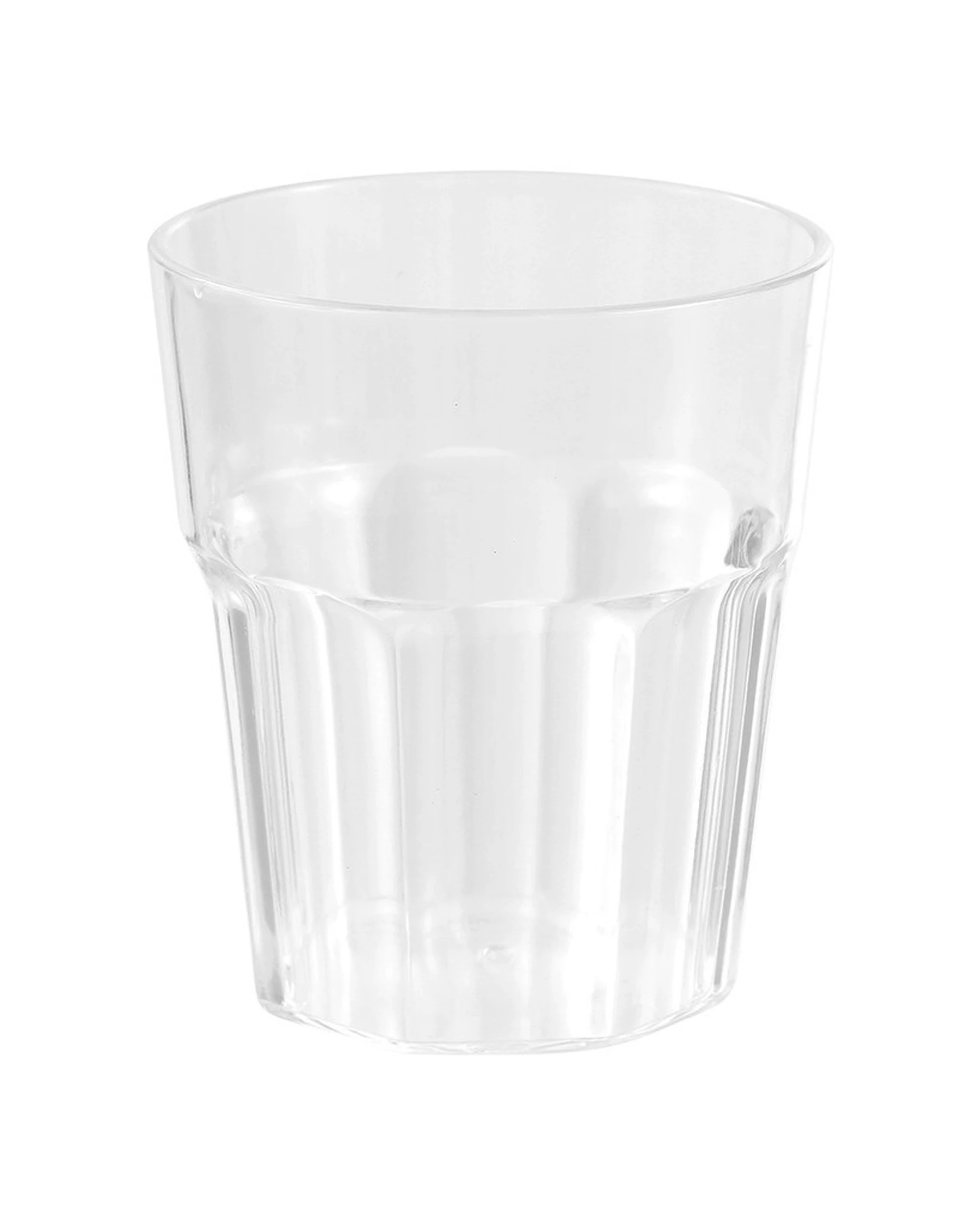 2 Lemon & Lime 350ml Plastic Drinking Cup Water Tumbler Outdoor Tableware Clear
 - Clear, 2 of 3