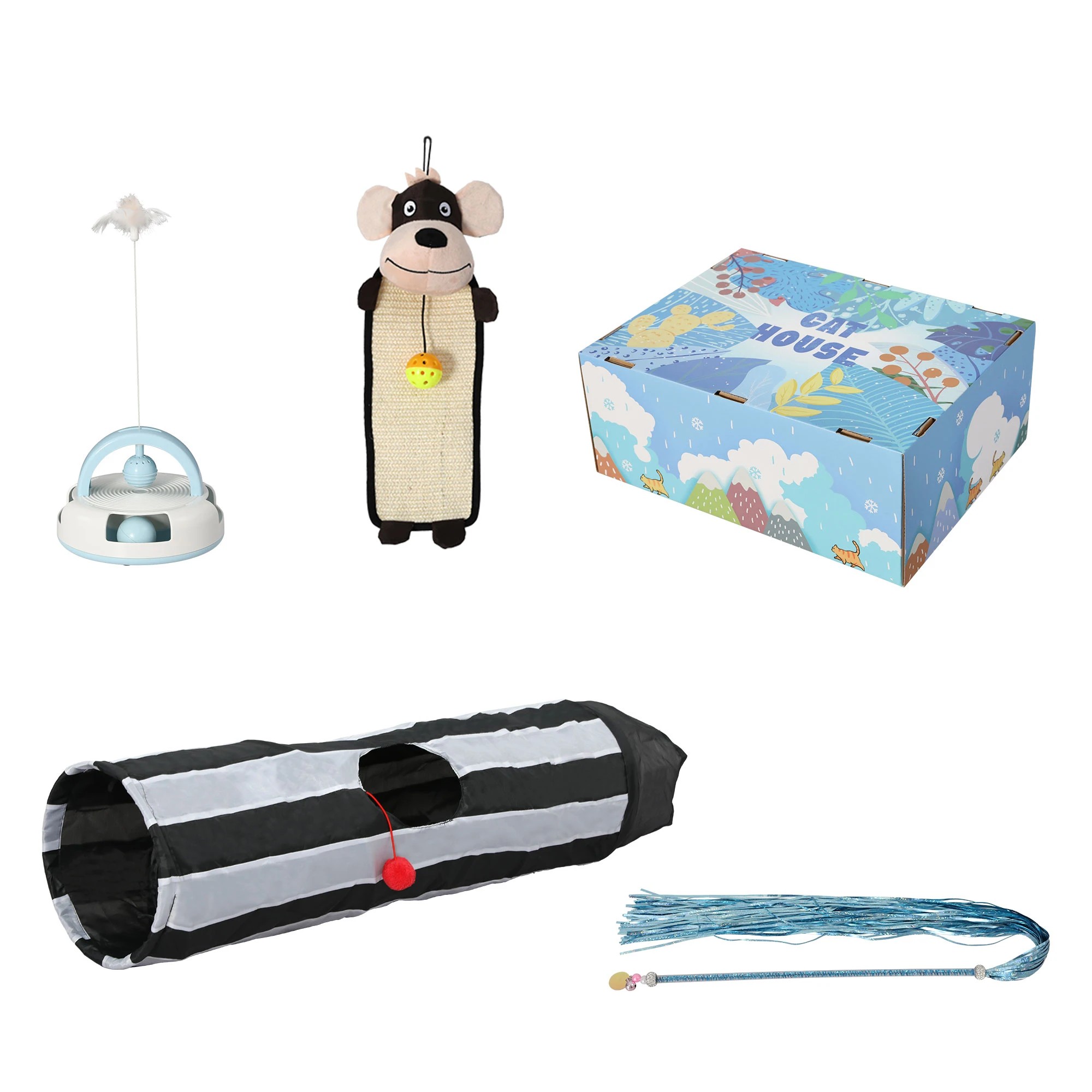 2 Pawz Pet Toy Set For Cats Style A, 2 of 7