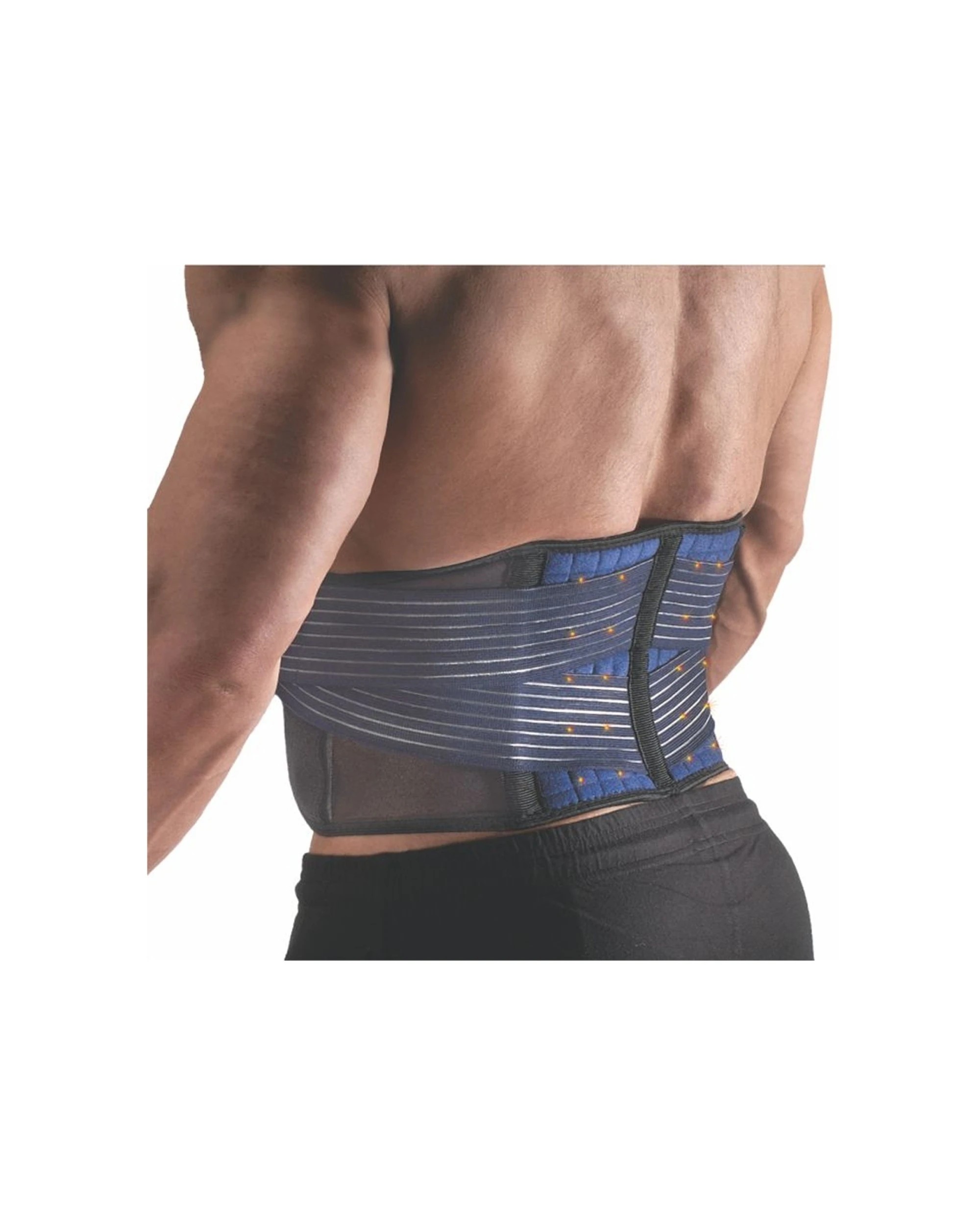 1 Activease Thermal Back Support With Magnets LGE-XLG - Blue - Blue, 1 of 1