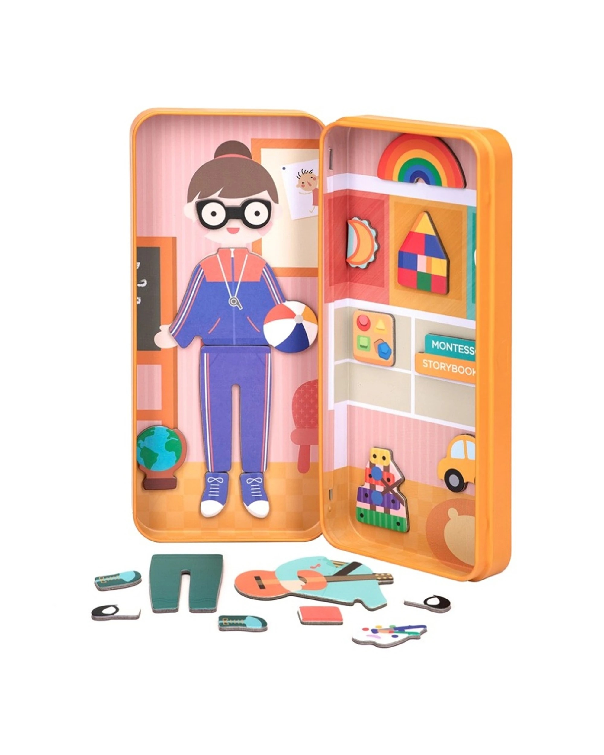 2 Mieredu Magnetic Puzzle Box Preschool Teacher Kids Toy, 2 of 3