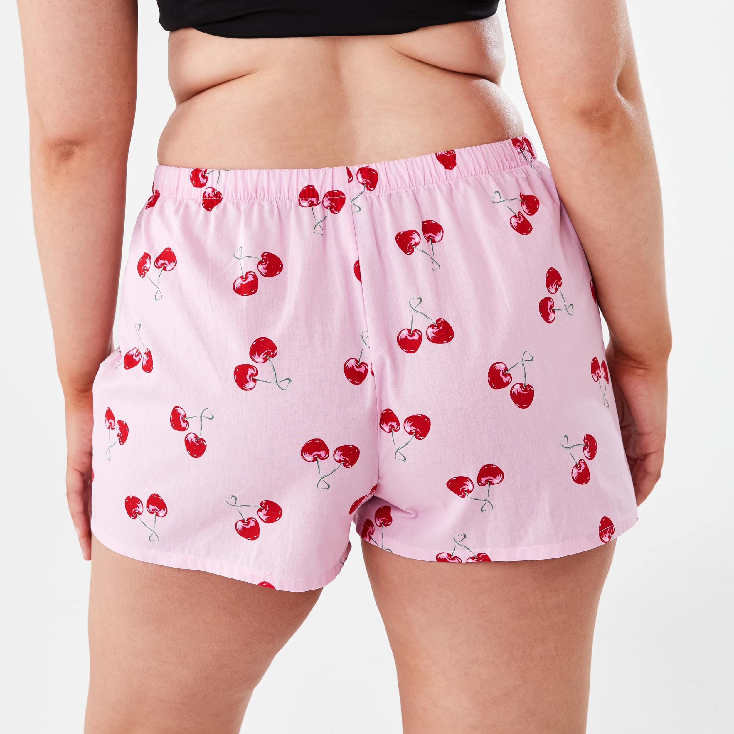 3 Woven Boxer Shorts CHERRIES PINK LADY, 3 of 7