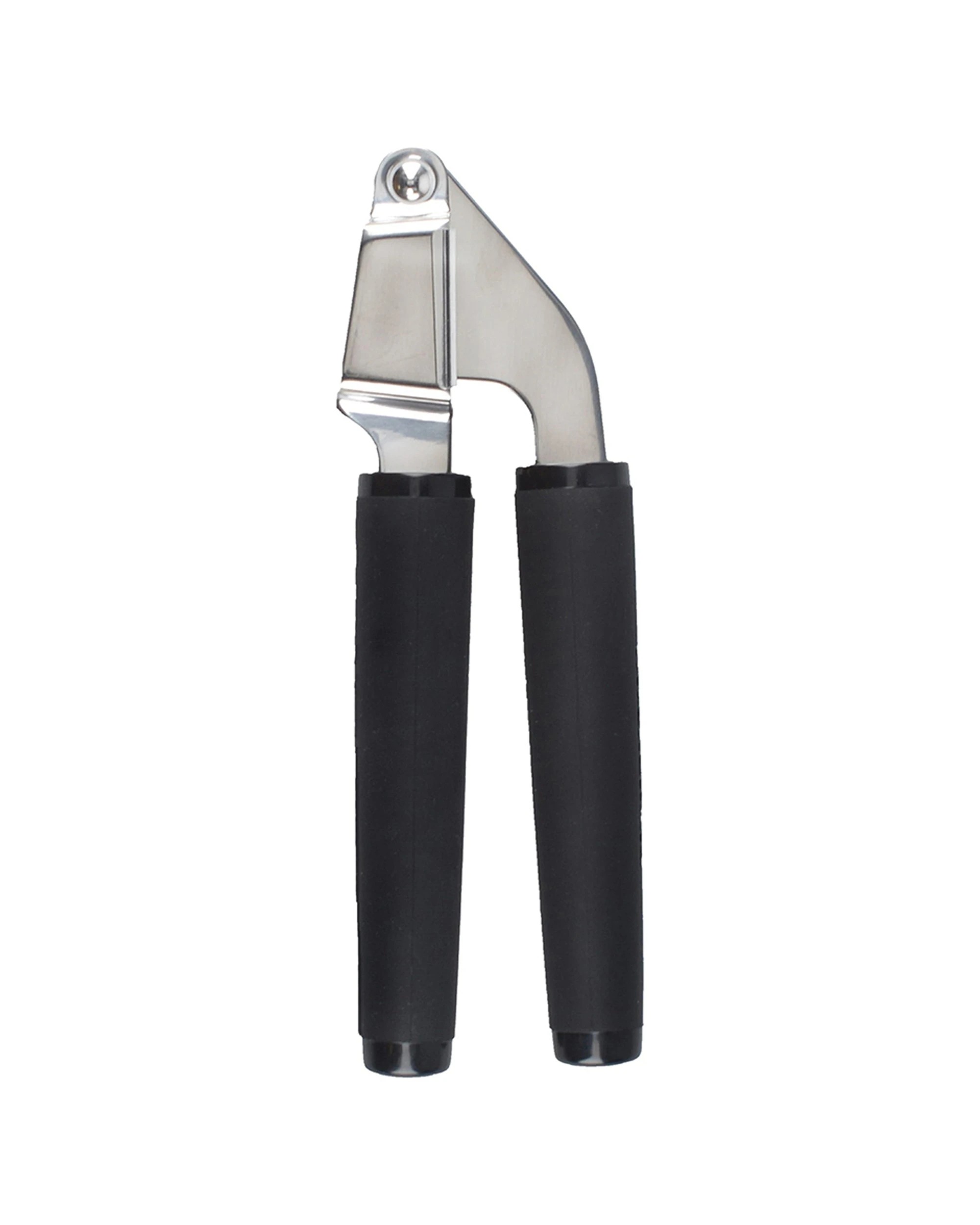 1 KitchenAid Soft Touch Garlic Press Easy Crush - Black, 1 of 1