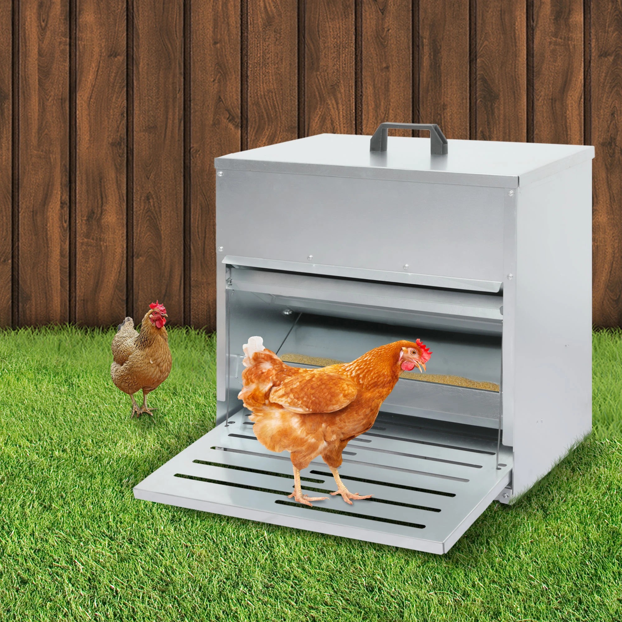 8 Pawz 10kg Auto Automatic Chicken Feeder, 8 of 9