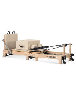 LSG GPR500 Folding Wooden Pilates Reformer Machine in B