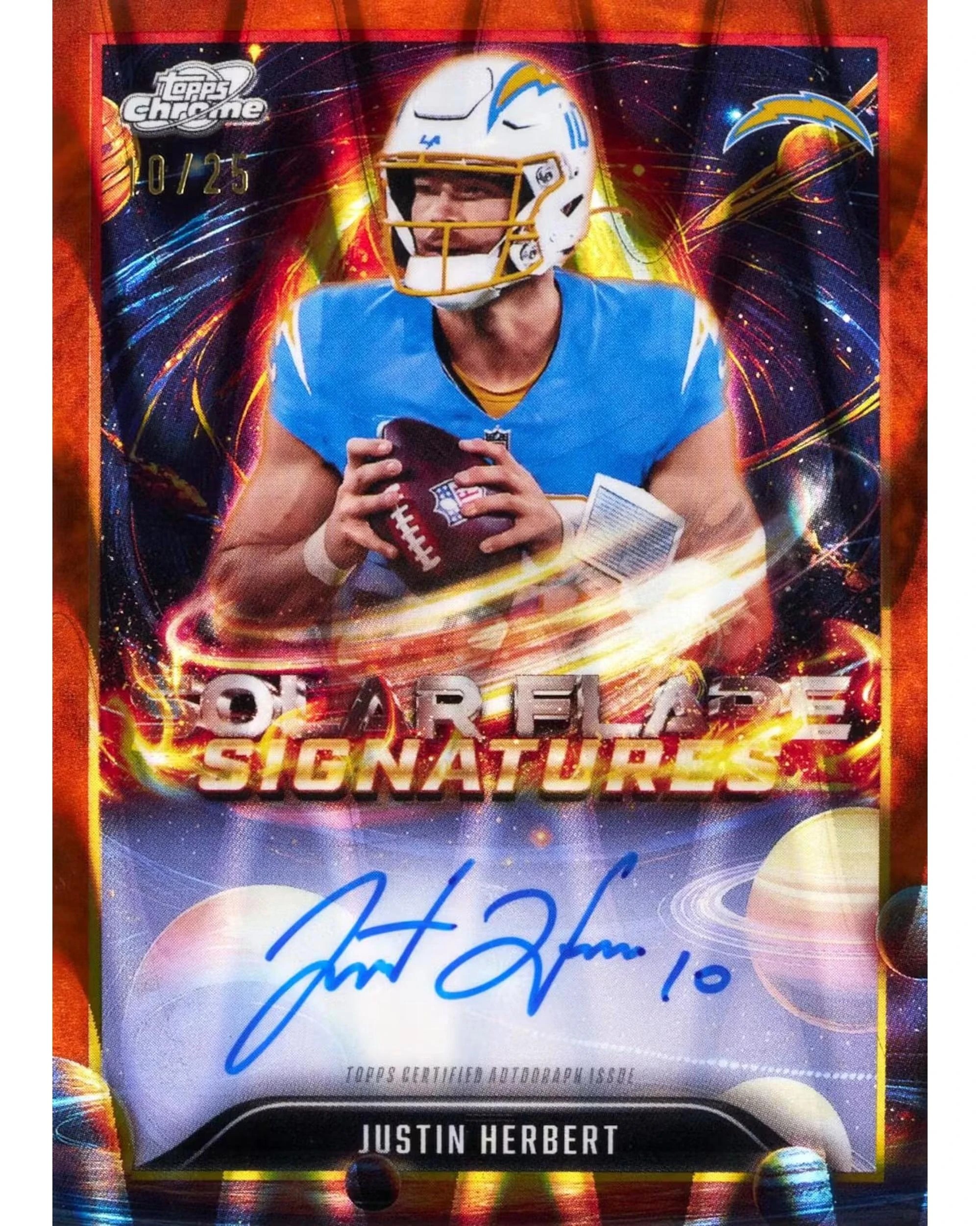 4 Topps 2025 NFL Cosmic Chrome Football Hobby Box, 4 of 7
