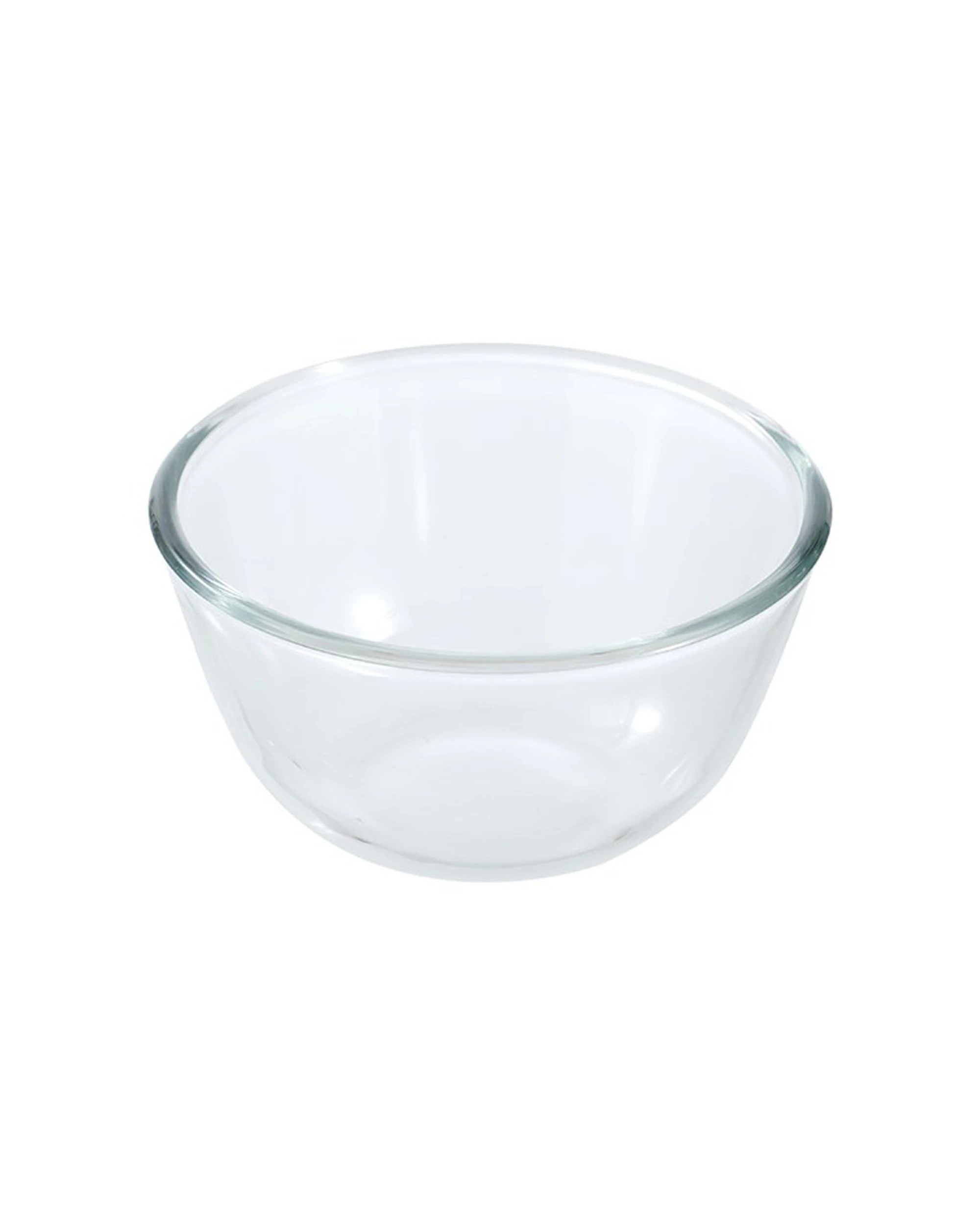 3 Lemon & Lime 12pc Yorkshire Glass Cooking Food Mixing Bowl 500ml - Clear, 3 of 5