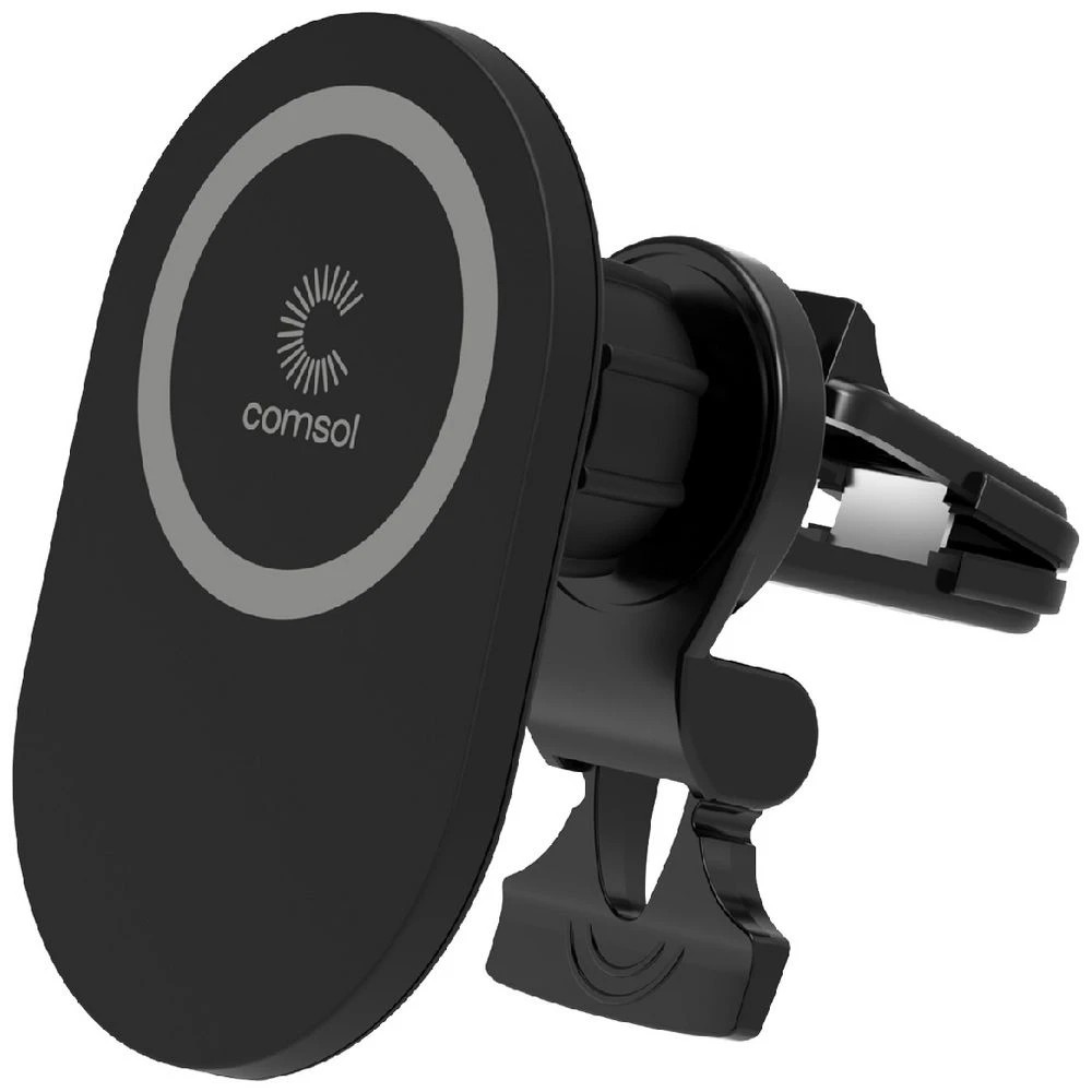 1 Comsol Magnetic Wireless Vent Car Charger iPhone 12, 1 of 5