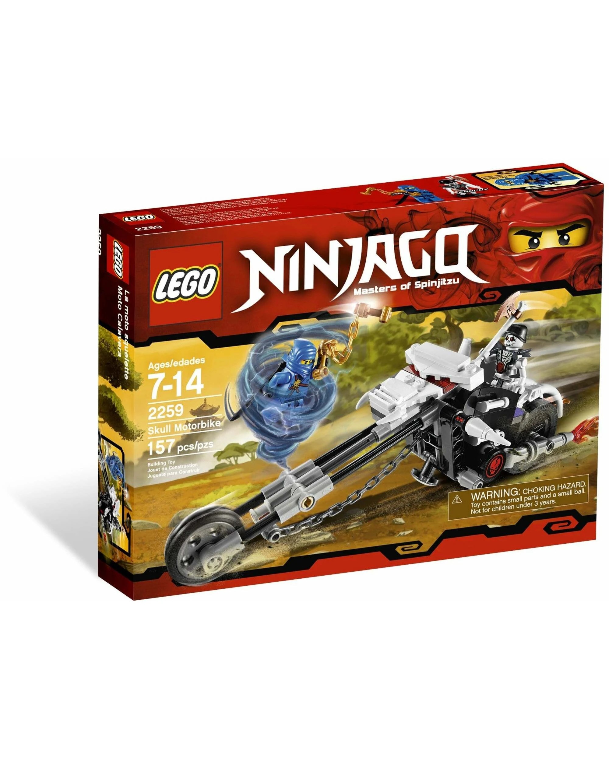 1 LEGO Ninjago 2259 Skull Motorbike, 1 of 3