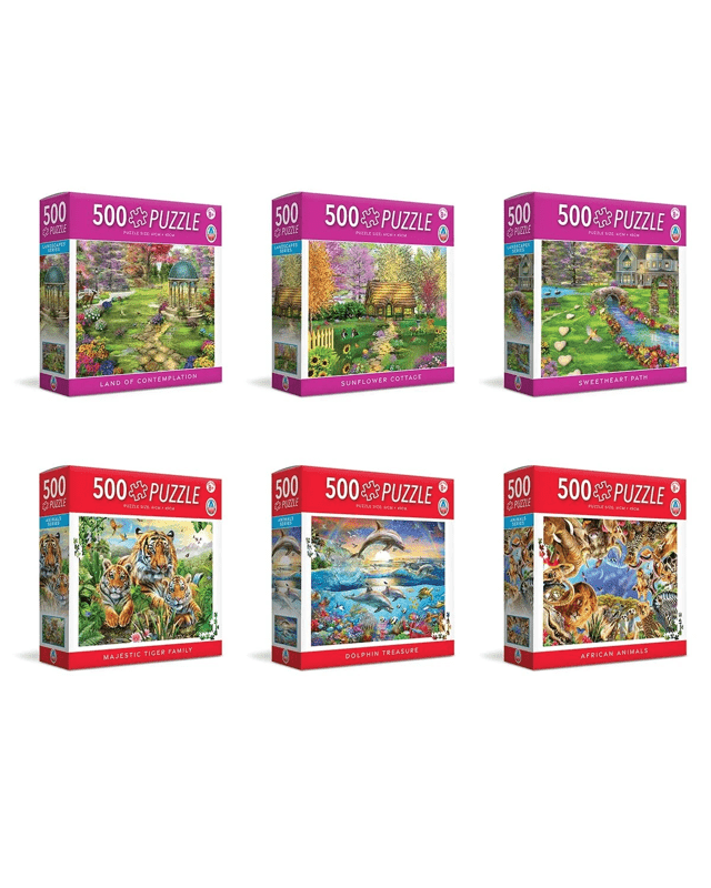 500 Piece Arrow Animals Puzzle - Asso