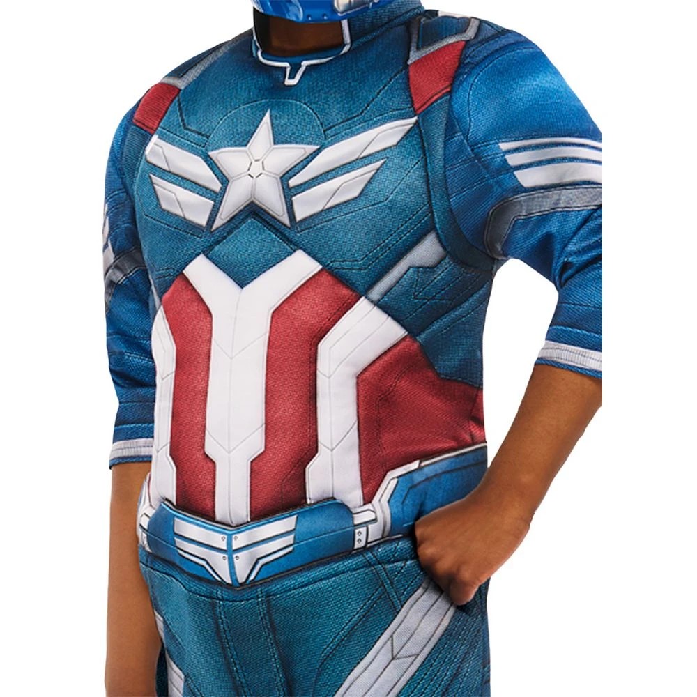 2 Rubies Marvel Captain America Costume 6-8 Years, 2 of 3