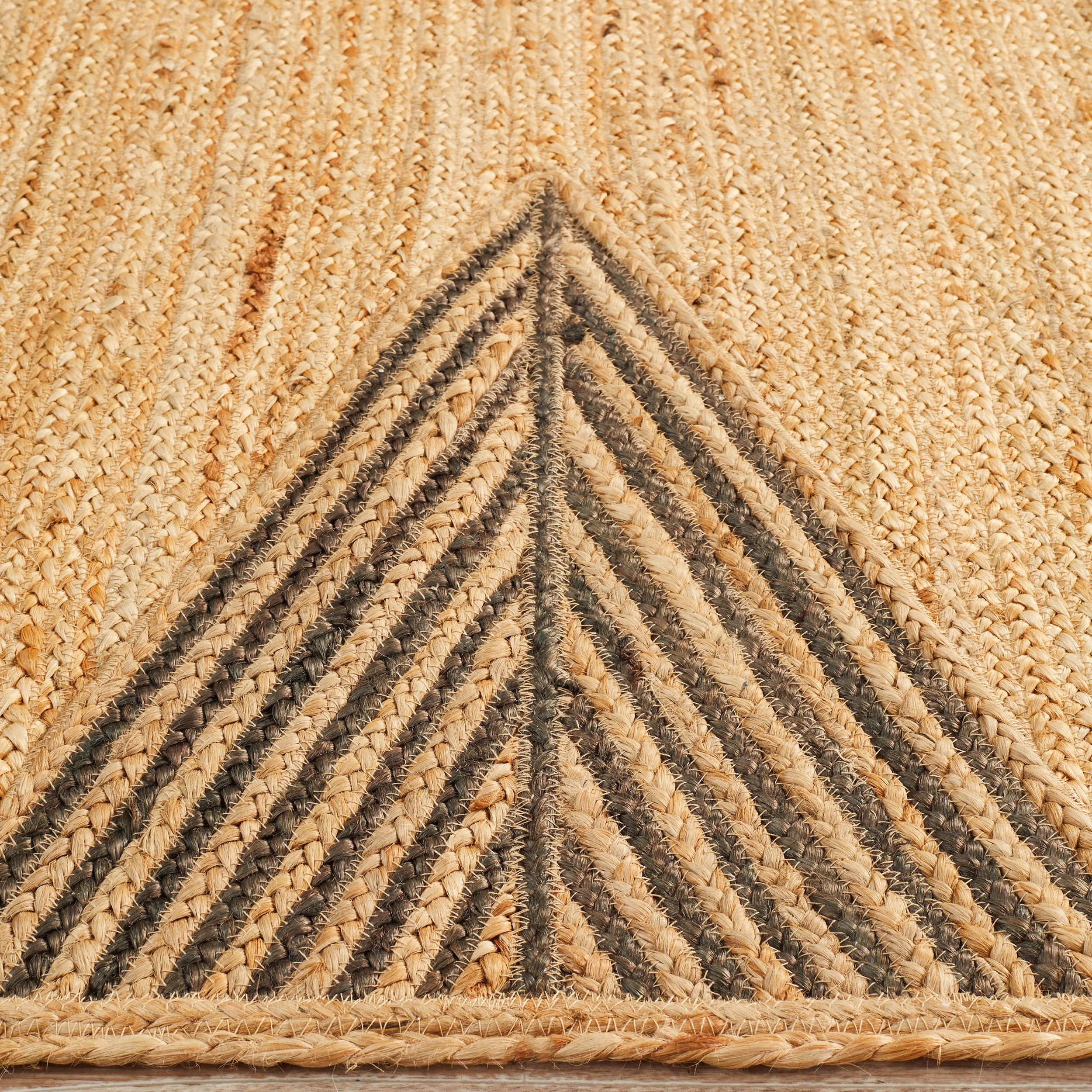 5 Common Ground Rugs Promenade 222 280x190cm - Large Hand Loomed Rug - Natural, 5 of 6