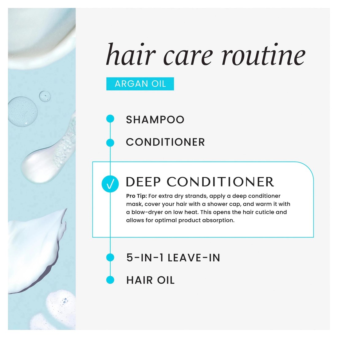 3 HASK Argan Oil Repairing Deep Conditioner 236ml - Multi, 3 of 8