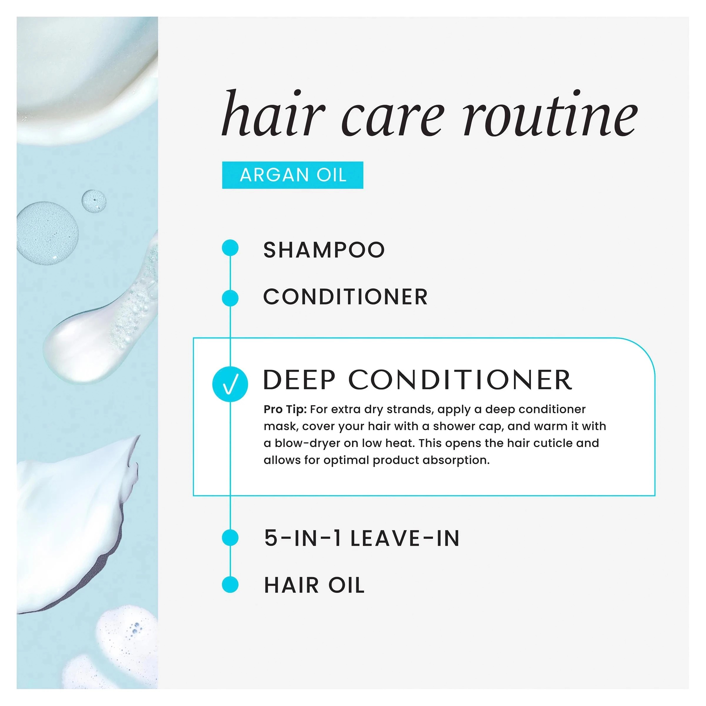 3 HASK Argan Oil Repairing Deep Conditioner 236ml - Multi, 3 of 8