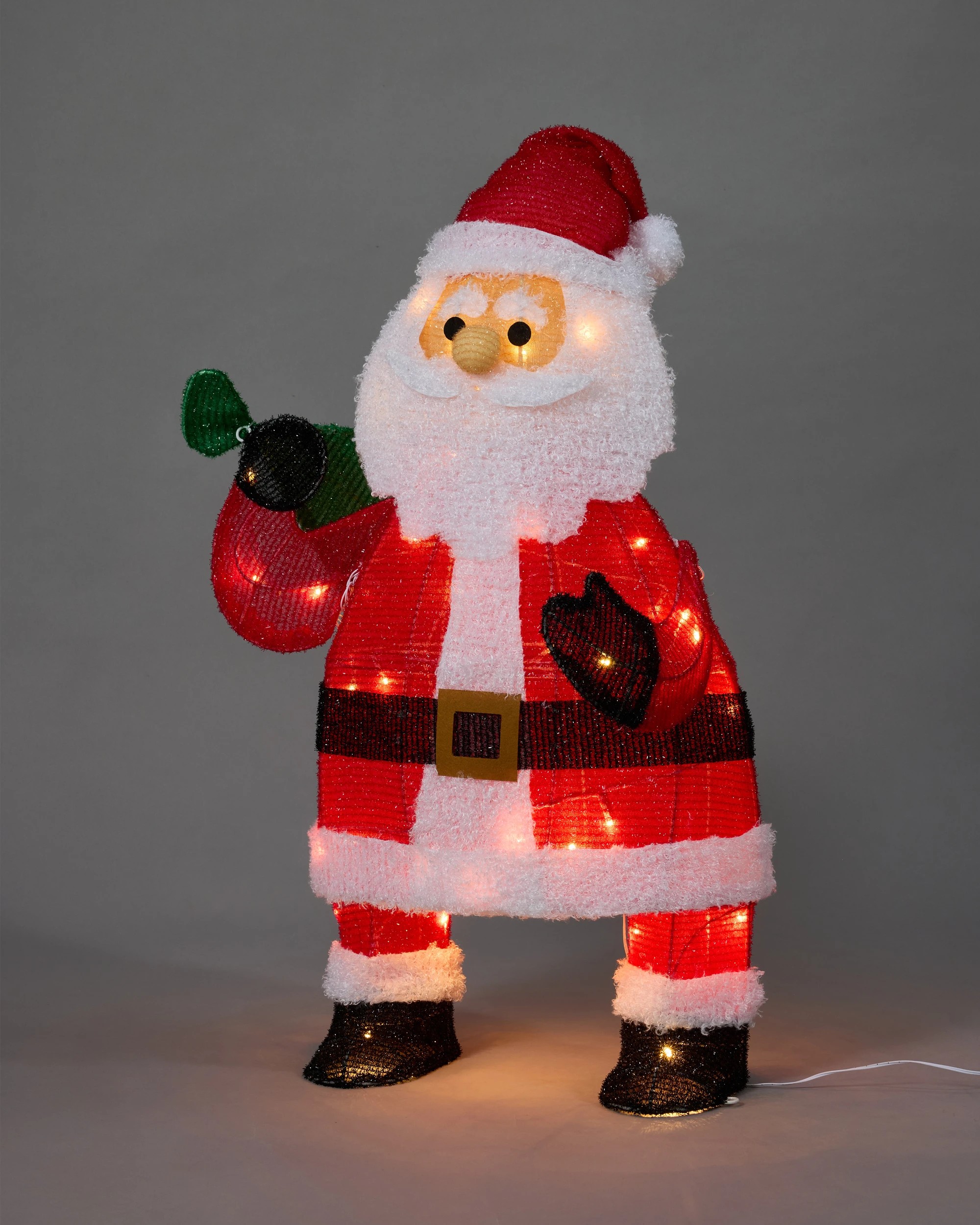 1 Low Voltage LED Light Up Santa, 1 of 9