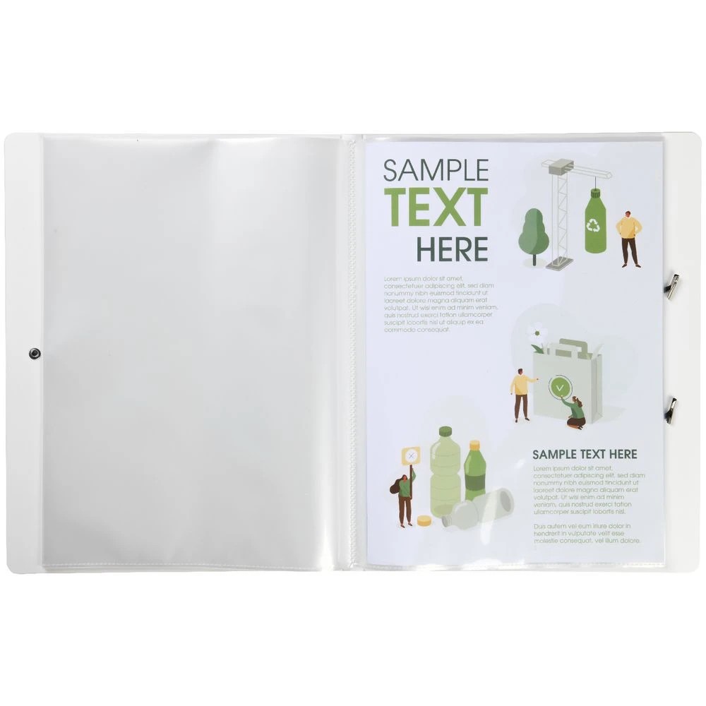 4 J.Burrows Foam Display Book 20 Pockets White, 4 of 4