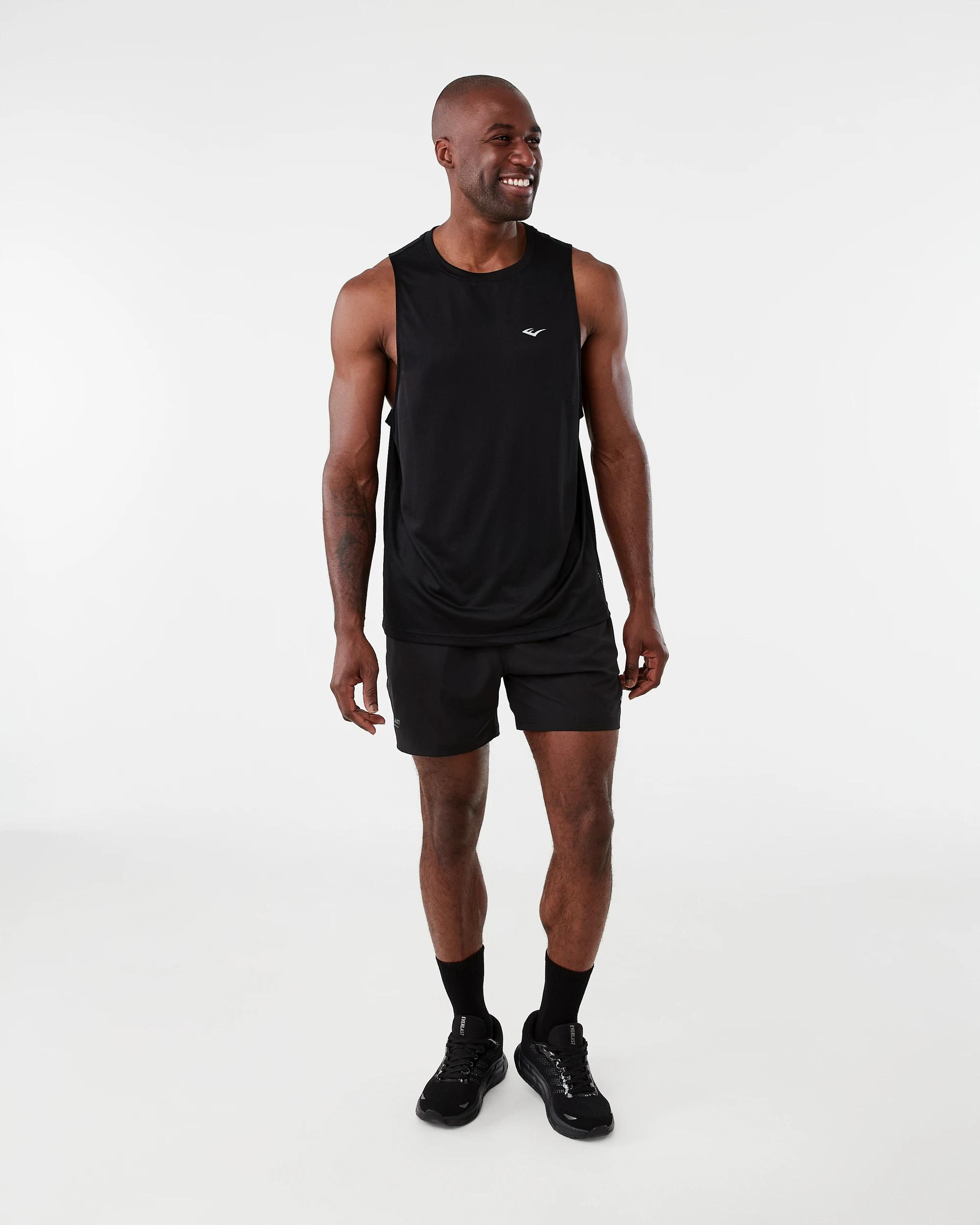 9 Everlast Mens Tech Tank Black, 9 of 9